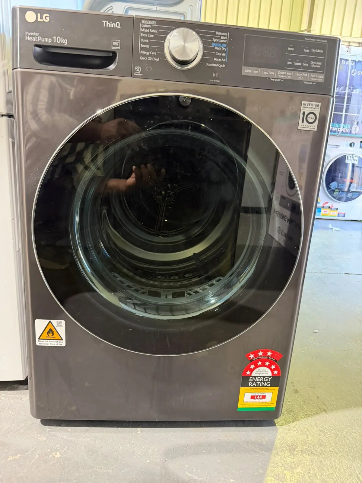 LG 10kg Heat Pump Dryer – Refurbished | BRISBANE