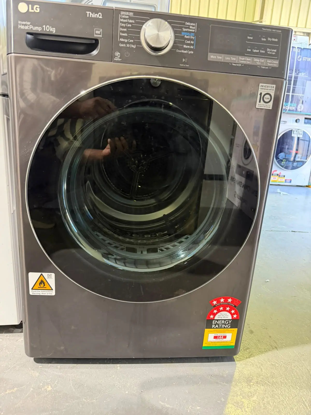 LG 10kg Heat Pump Dryer – Refurbished | BRISBANE