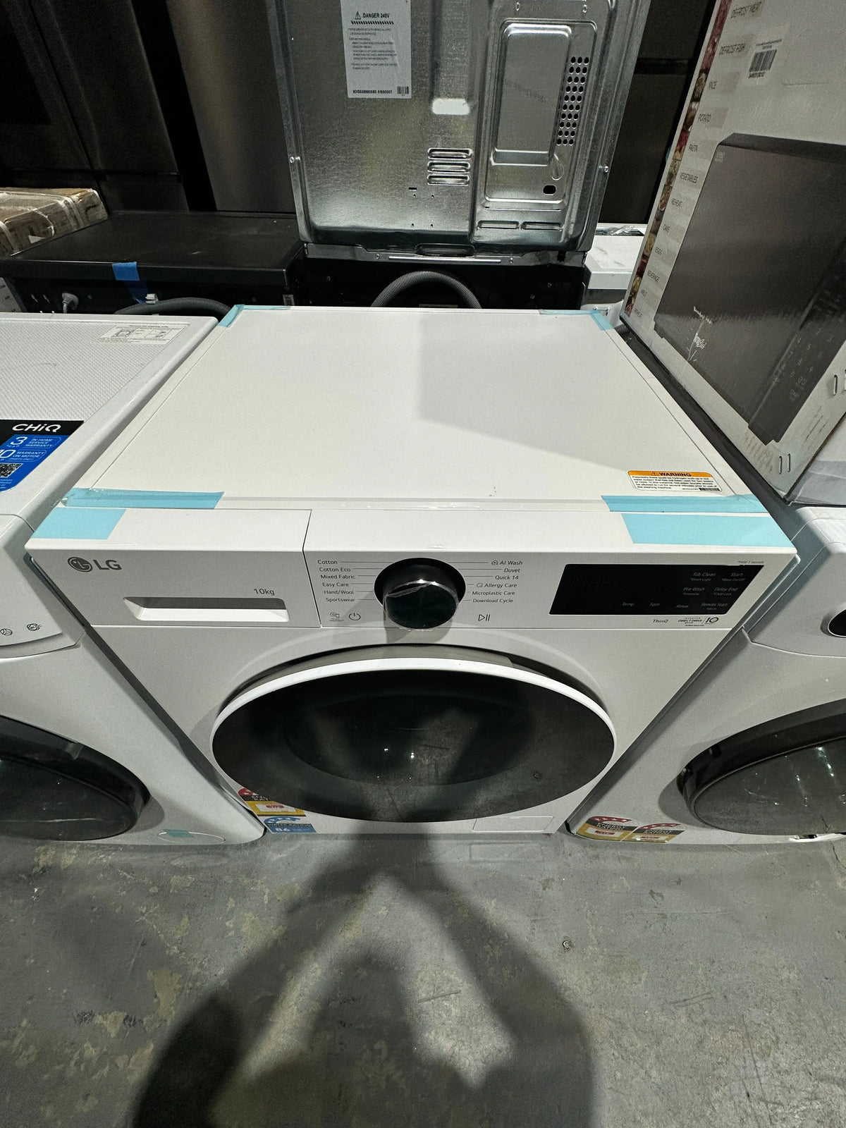 LG 10kg Series 3 AI Front Load Washing Machine – Factory Second | ADELAIDE