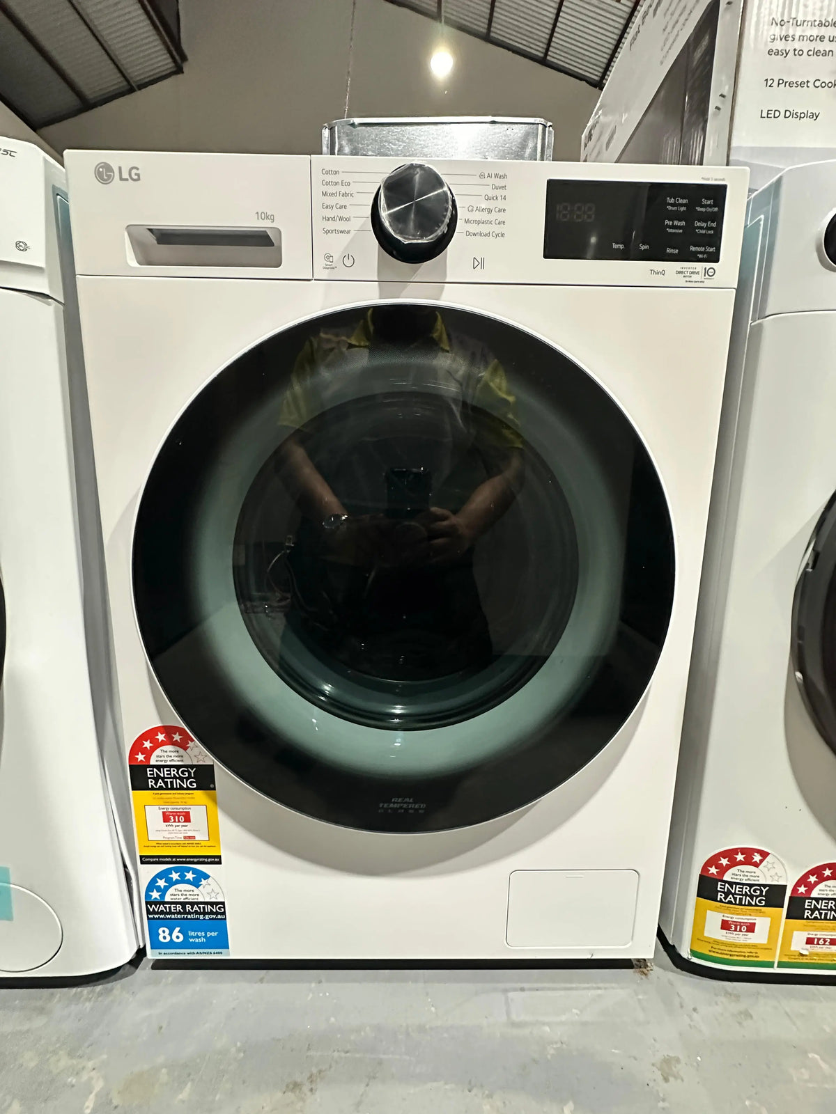 LG 10kg Series 3 AI Front Load Washing Machine – Factory Second | ADELAIDE