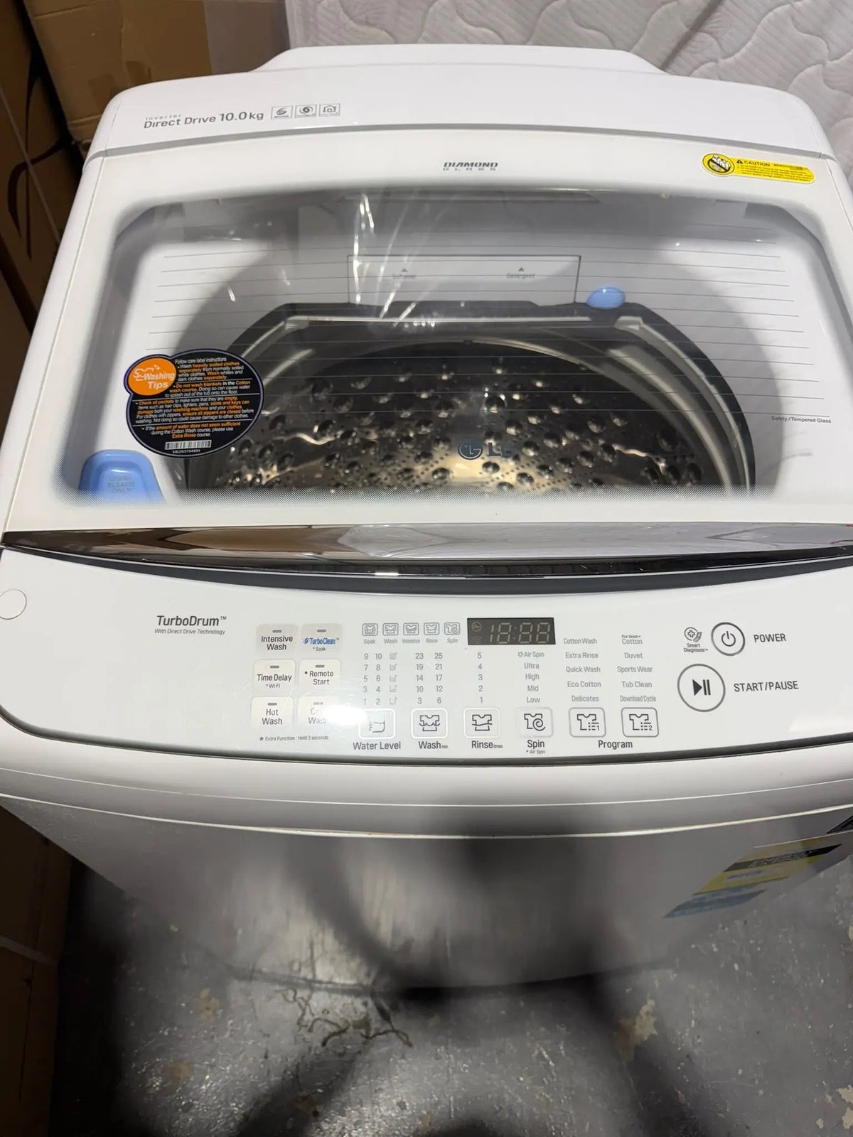 LG 10kg Top Load Washing Machine with TurboClean3D – Refurbished | BRISBANE