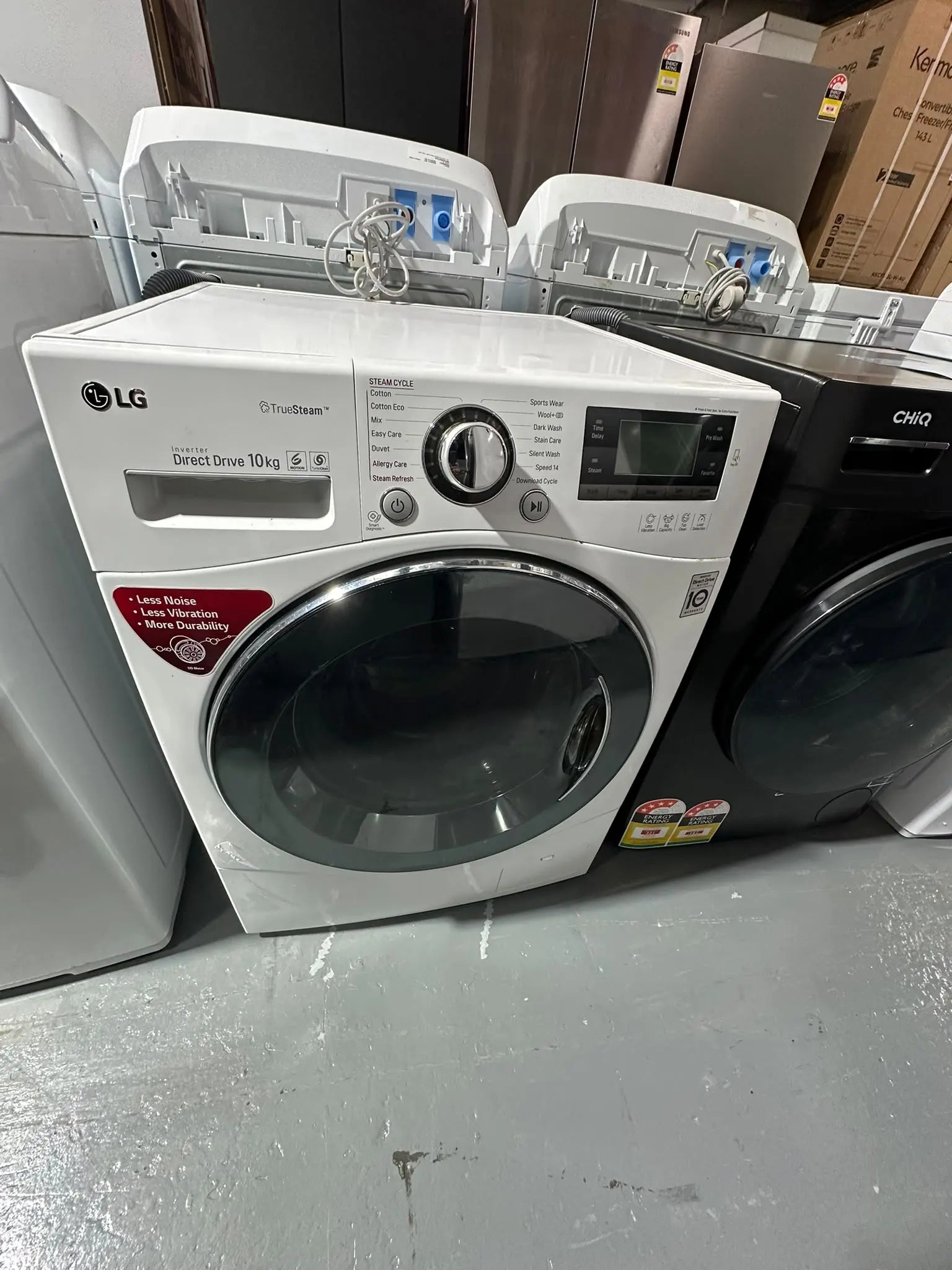 LG 10kg TrueSteam Front Load Washing Machine – Refurbished