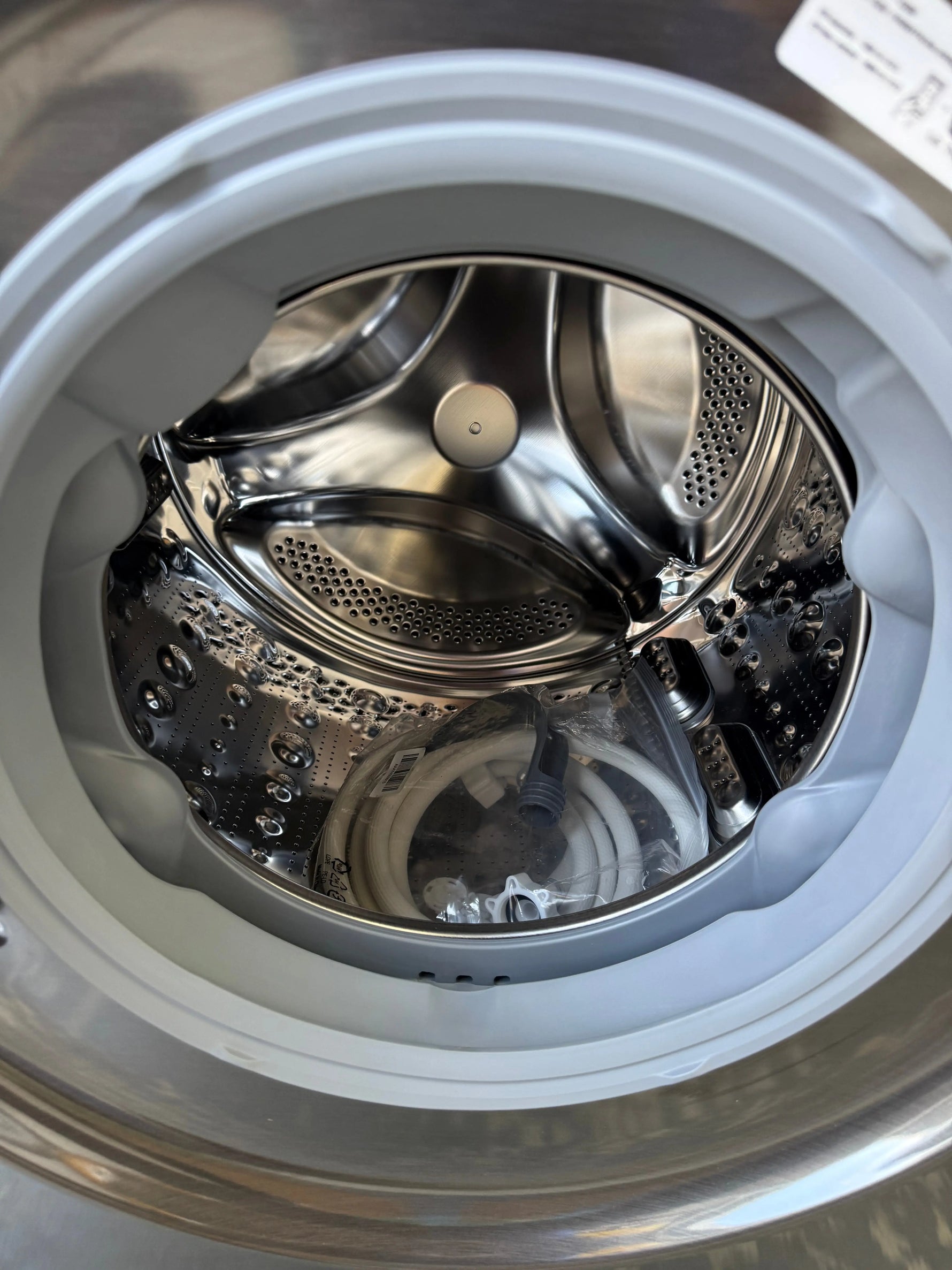 LG 12kg/9kg WashTower™ All‑In‑One Stacked Washer & Dryer – Factory Seconds | WWT‑1209B (Black Steel) | MELBOURNE