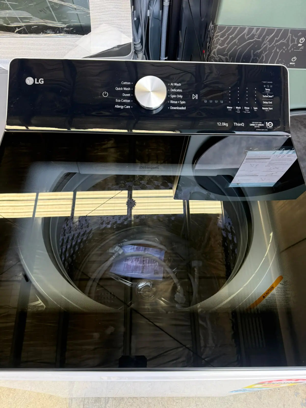 LG 12kg AI Top Load Washing Machine – Factory Second | MELBOURNE