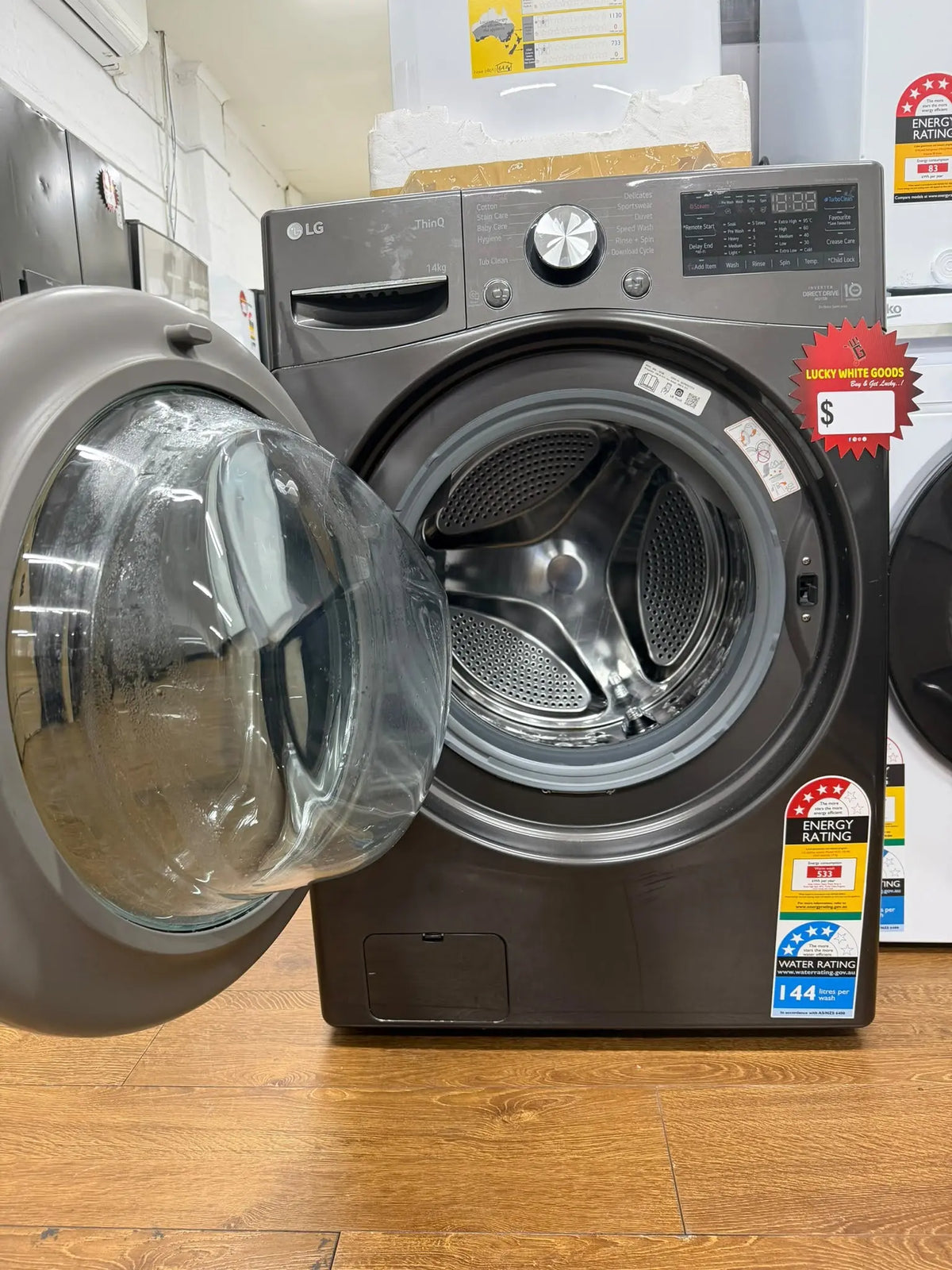 LG 14kg Series 9 Front Load Washing Machine – Refurbished | RESERVOIR