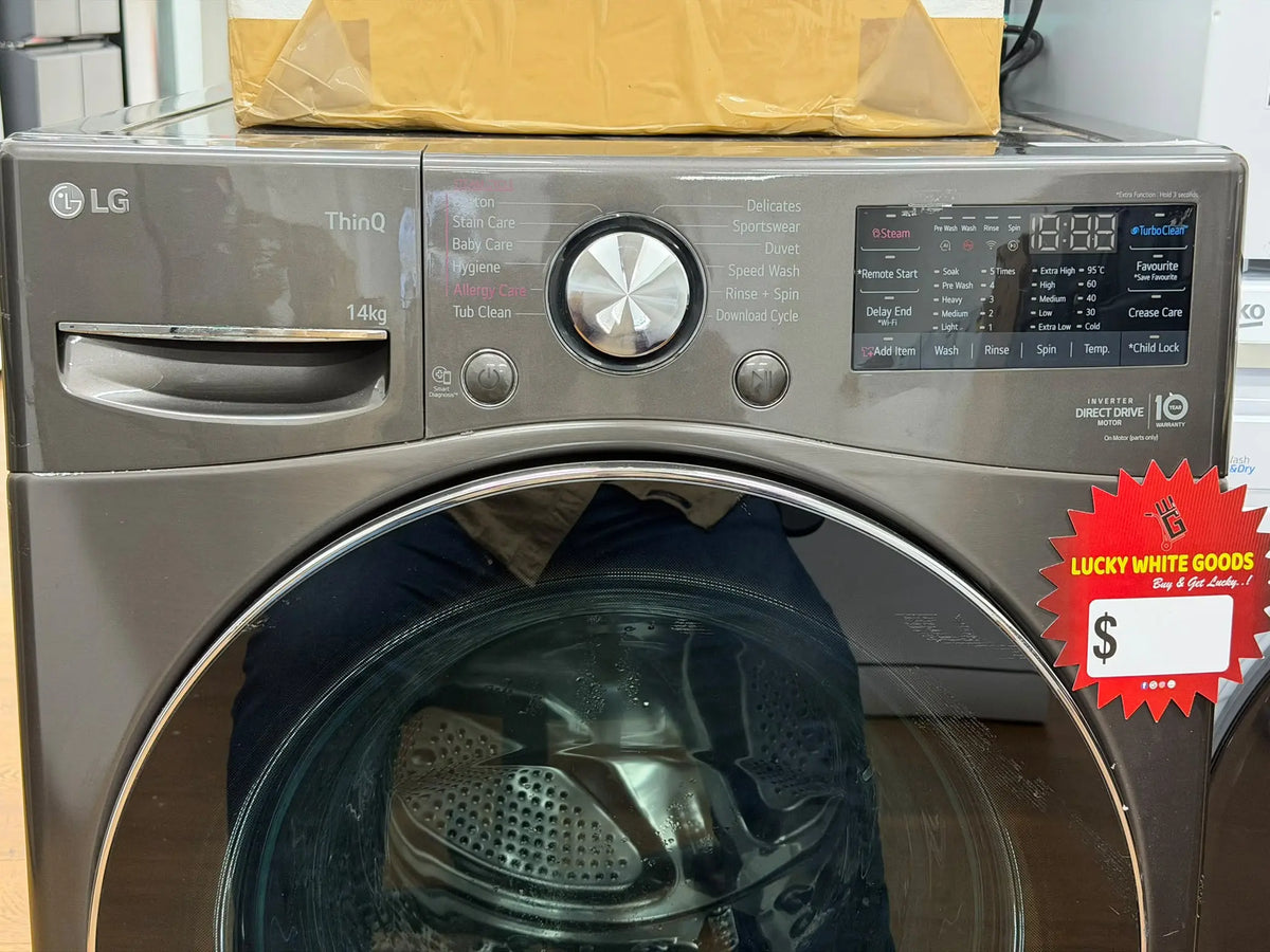 LG 14kg Series 9 Front Load Washing Machine – Refurbished | RESERVOIR