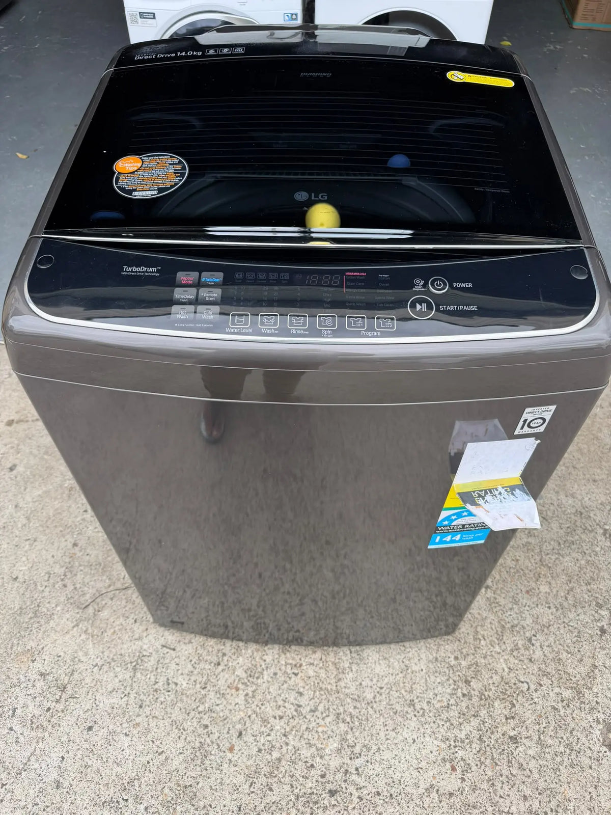 LG 14kg Top Load Washing Machine with Smart Inverter – Refurbished | BRISBANE