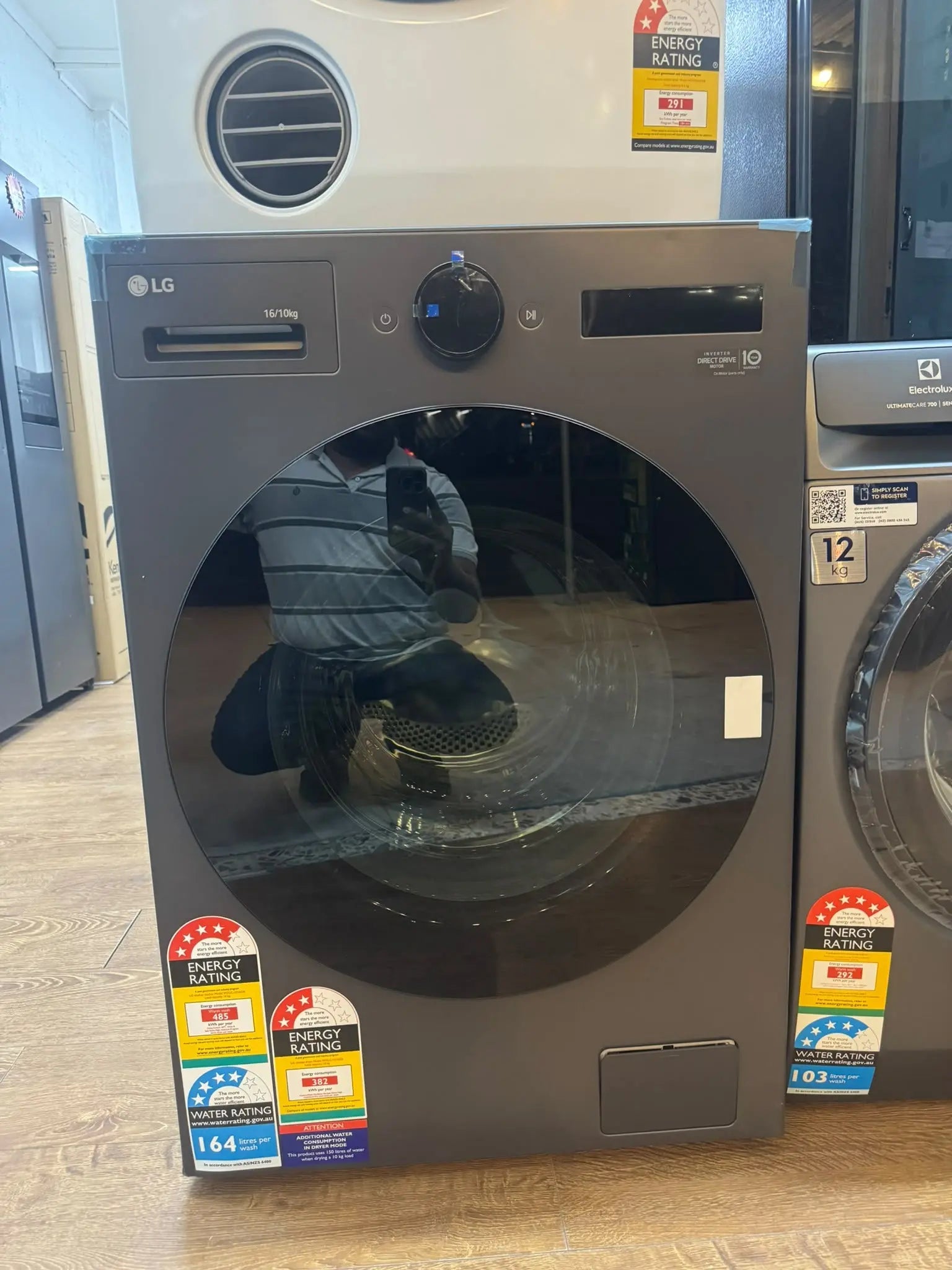 LG 16kg Washer + 10kg Dryer Combo – Factory Second | RESERVOIR