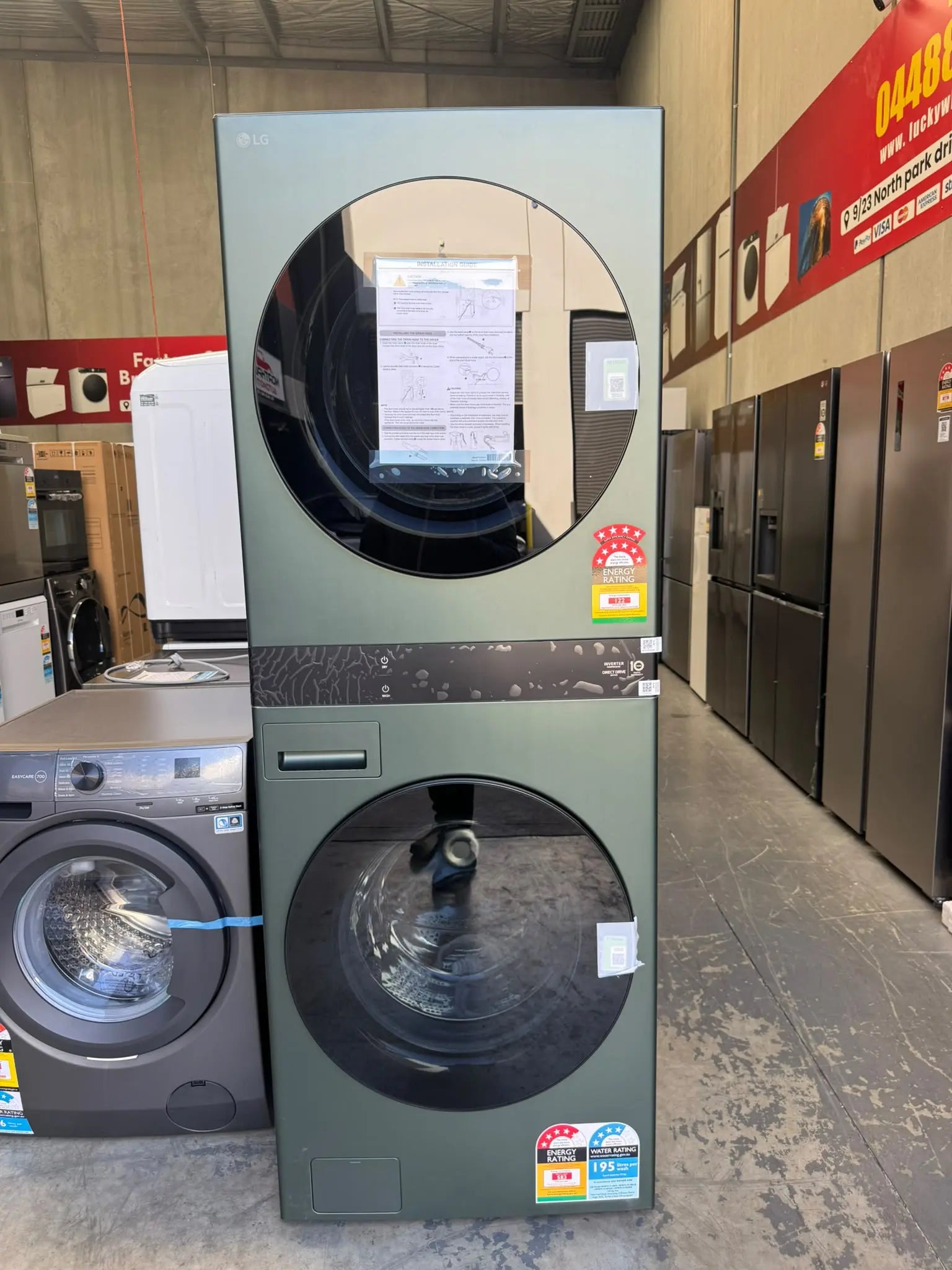 LG 19kg/10kg WashTower Washer Dryer – Factory Second | MELBOURNE