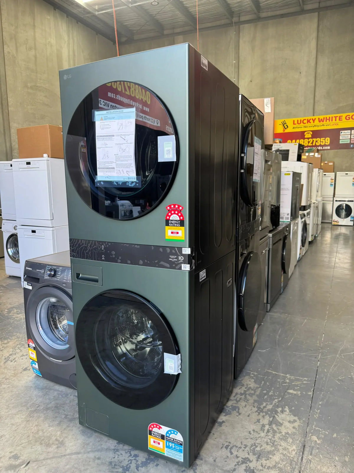 LG 19kg/10kg WashTower Washer Dryer – Factory Second | MELBOURNE