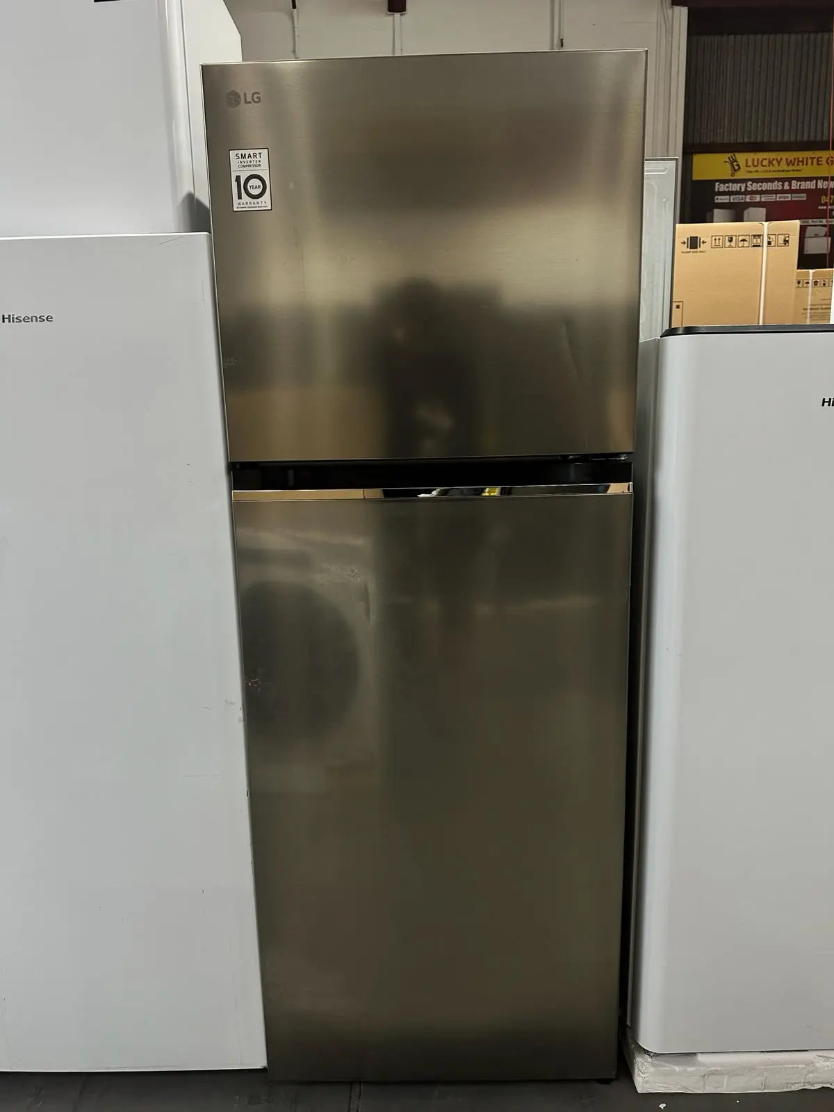 LG 315L Top Mount Fridge Freezer (Refurbished)