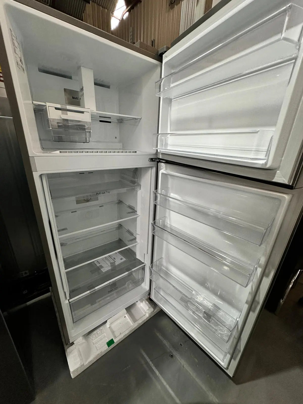 LG 375L Top Mount Fridge Freezer + LG 9kg Top Load Washer Combo – Factory Seconds | ADELAIDE