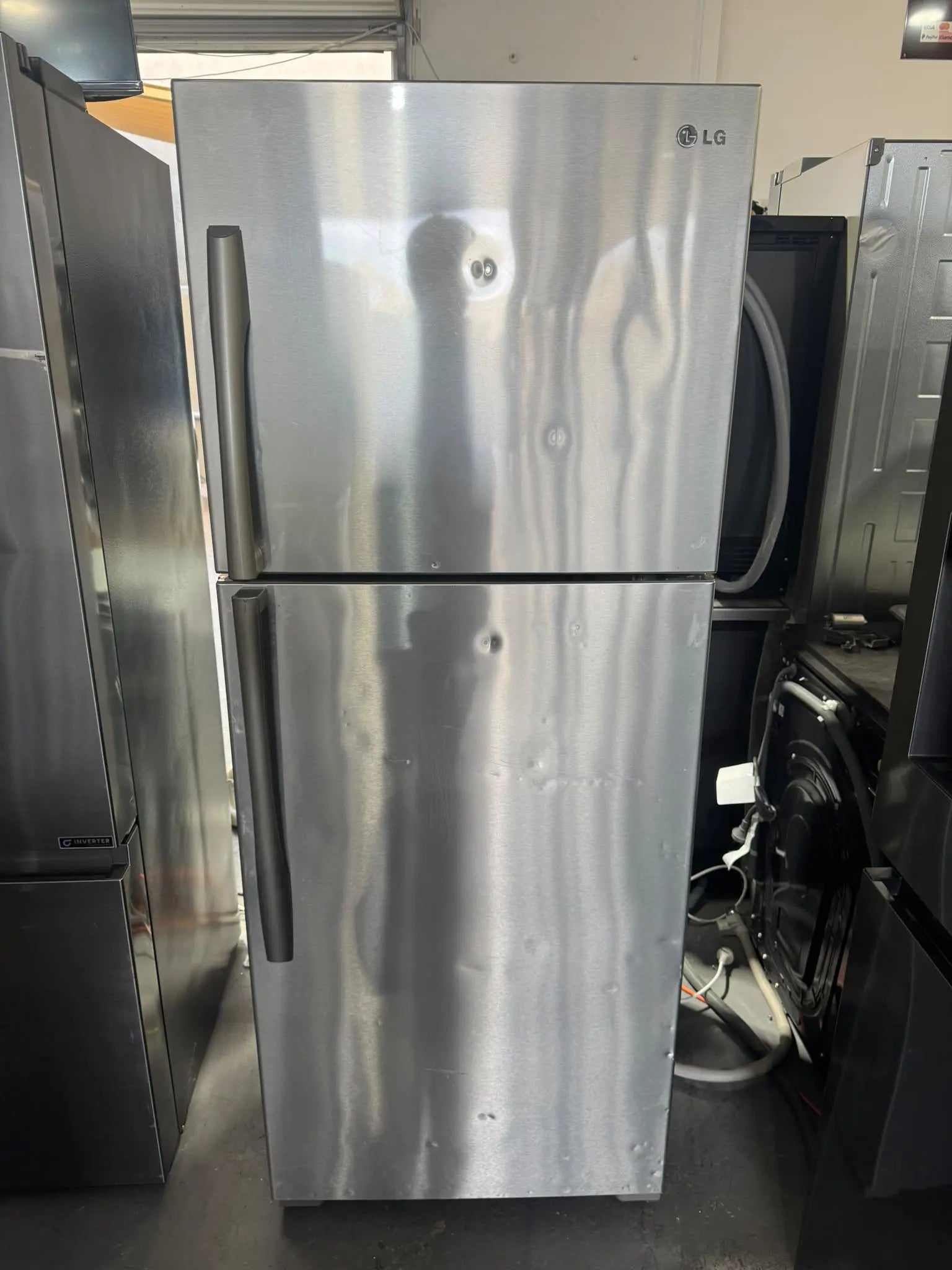 LG 422L Refurbished Top Mount Fridge Freezer | PERTH