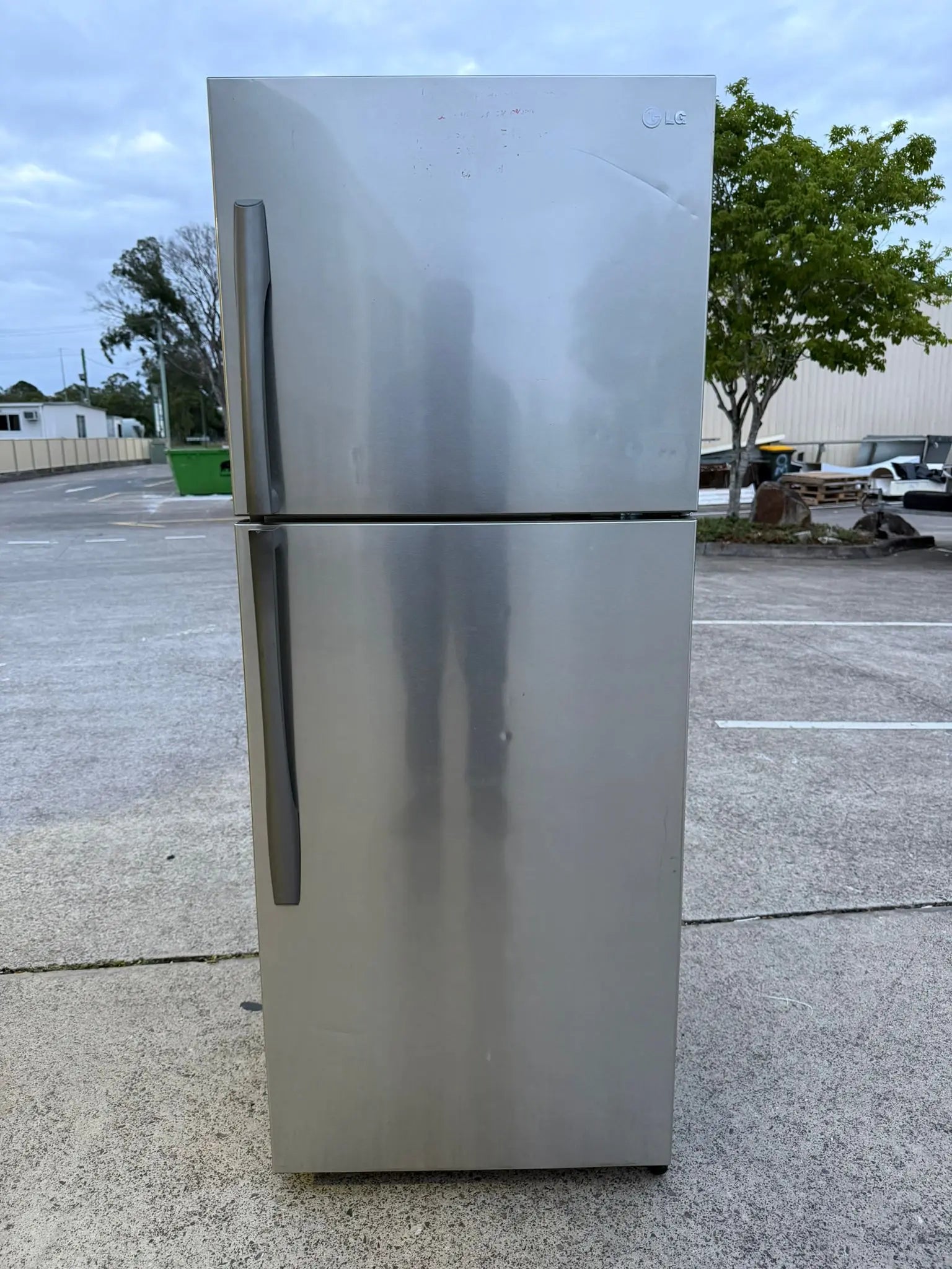LG 422L Top Mount Fridge Freezer – GN-422FS | Refurbished | BRISBANE