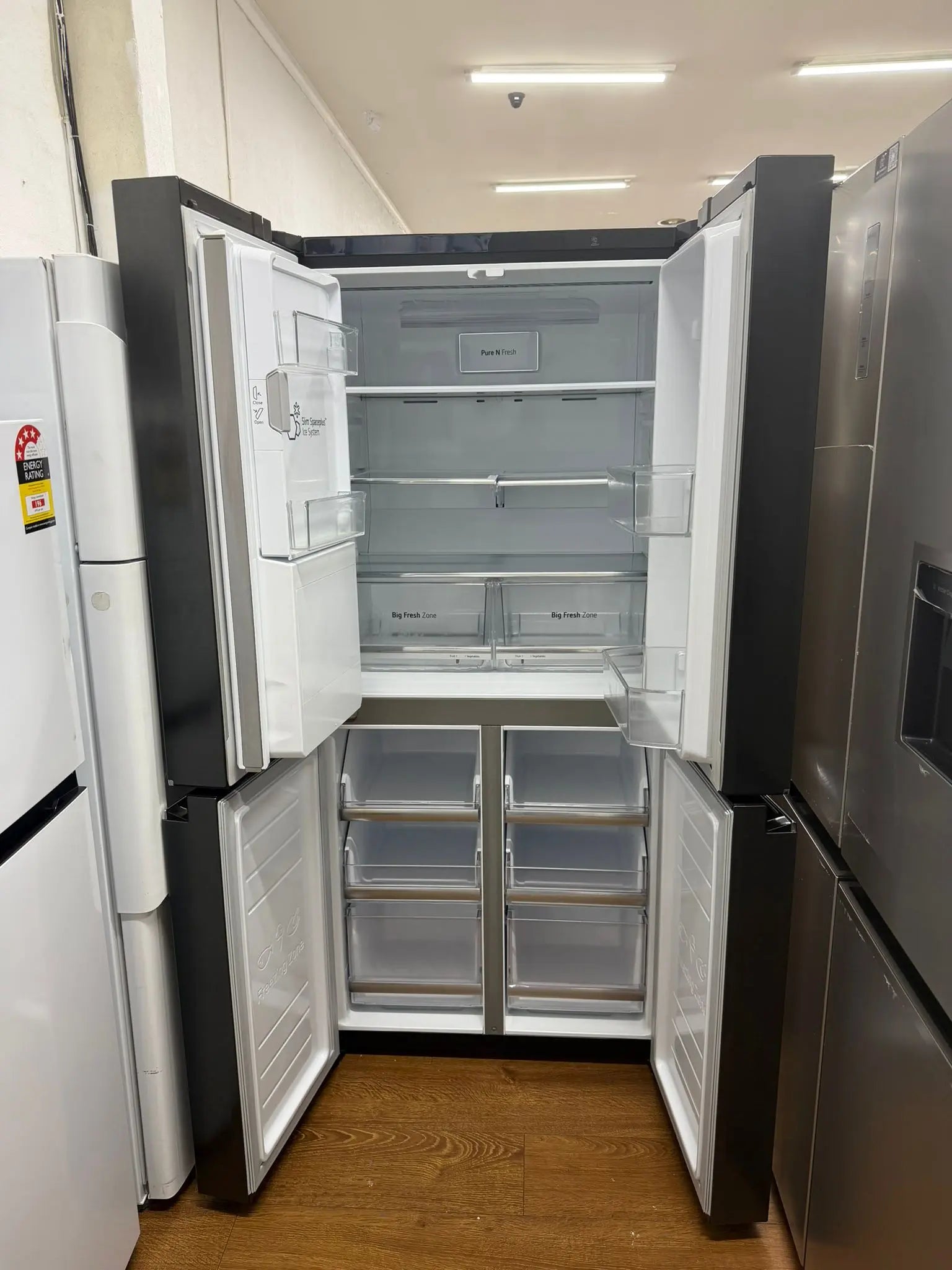 LG 506L Slim French Door Fridge – GF-LN500MBL | Like New (Non-Plumbed)