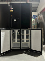LG 508L InstaView Quad Door Fridge Freezer – Factory Seconds (Plumbed Ice & Water, Smart Inverter, Matte Black) | ADELAIDE