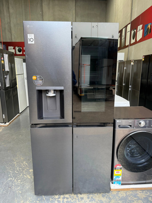 LG 508L InstaView Slim French Door Fridge and LG 10kg Front Load Washer | MELBOURNE