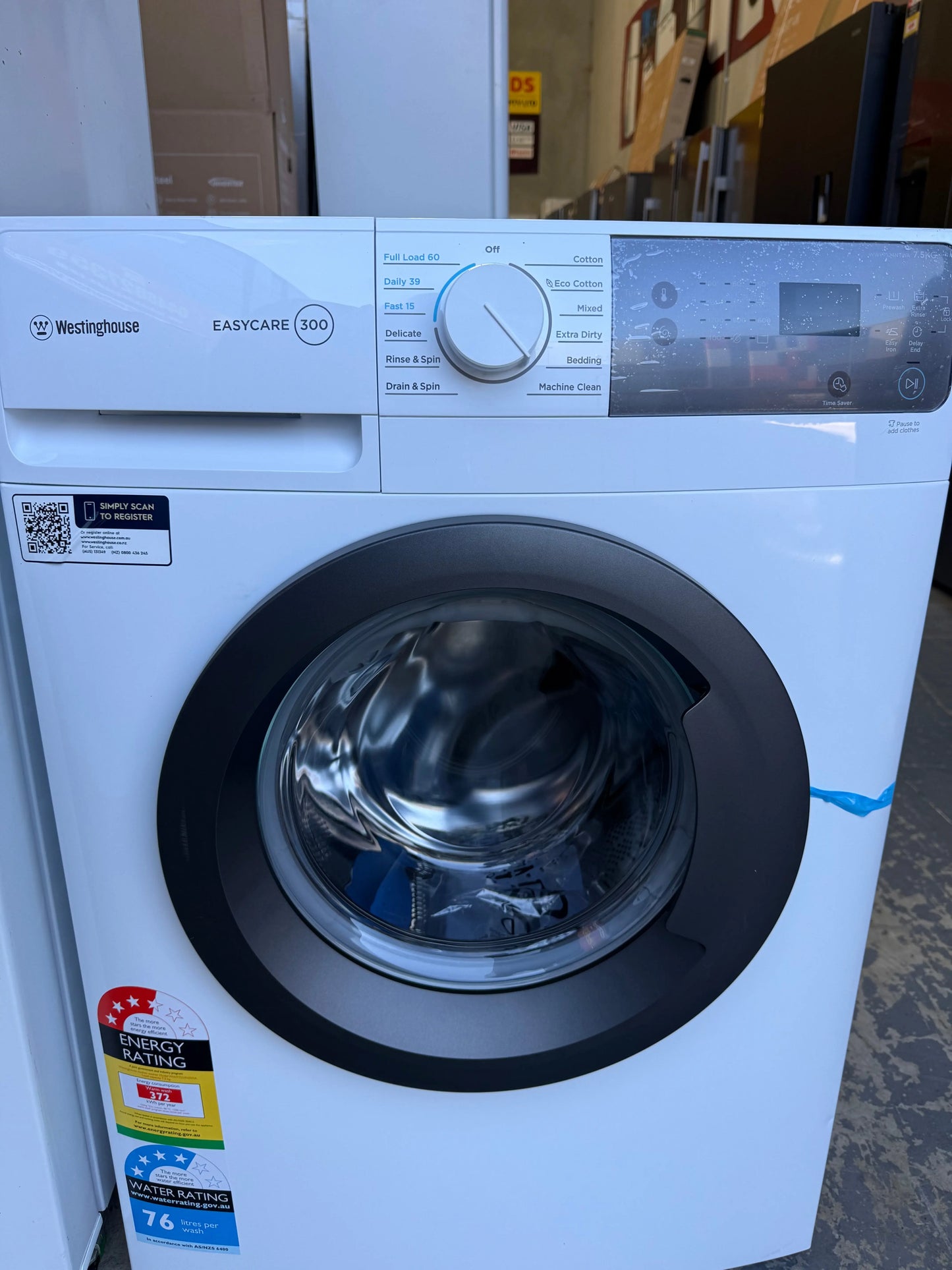 LG 515L Top Mount Fridge – Westinghouse 7.5kg Front Load Washer | MELBOURNE