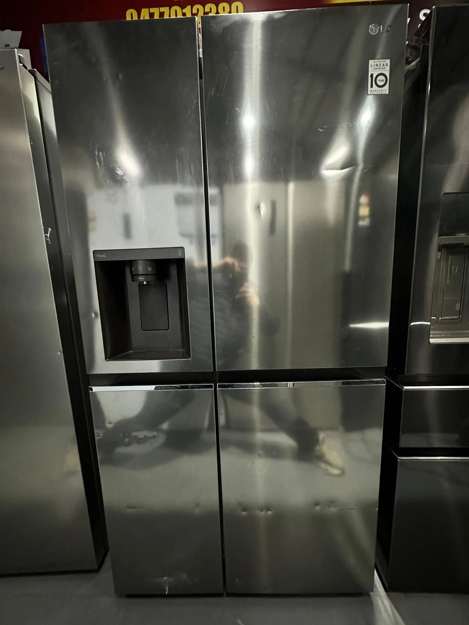 LG 635L Side by Side Fridge Freezer – Refurbished | ADELAIDE