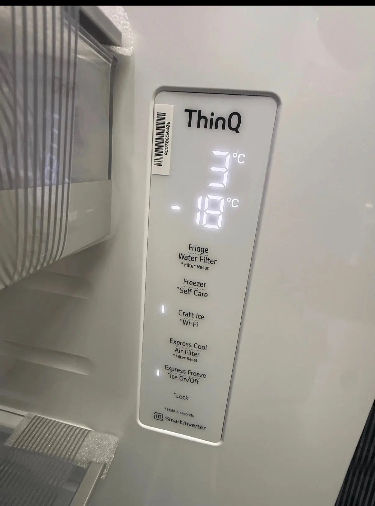 LG 635L Side-by-Side Fridge – Factory Seconds | GS-V600MBLC | ADELAIDE