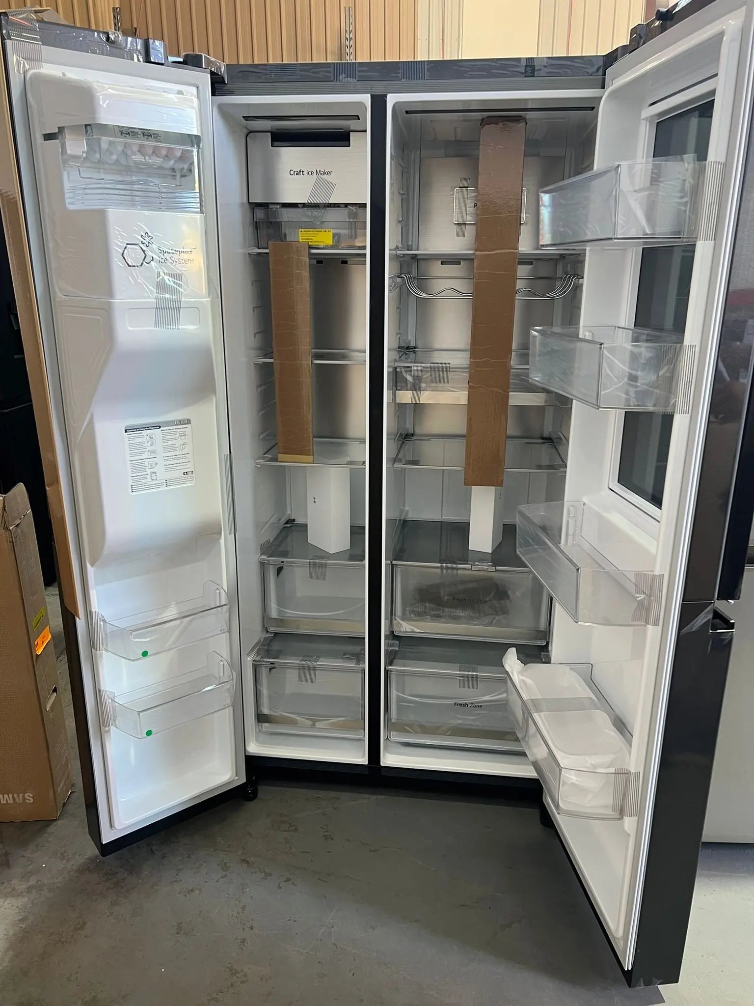 LG 635L Side-by-Side Fridge – Factory Seconds | GS-V600MBLC | ADELAIDE