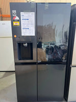 LG 635L Side-by-Side Fridge – Factory Seconds | GS-V600MBLC | ADELAIDE