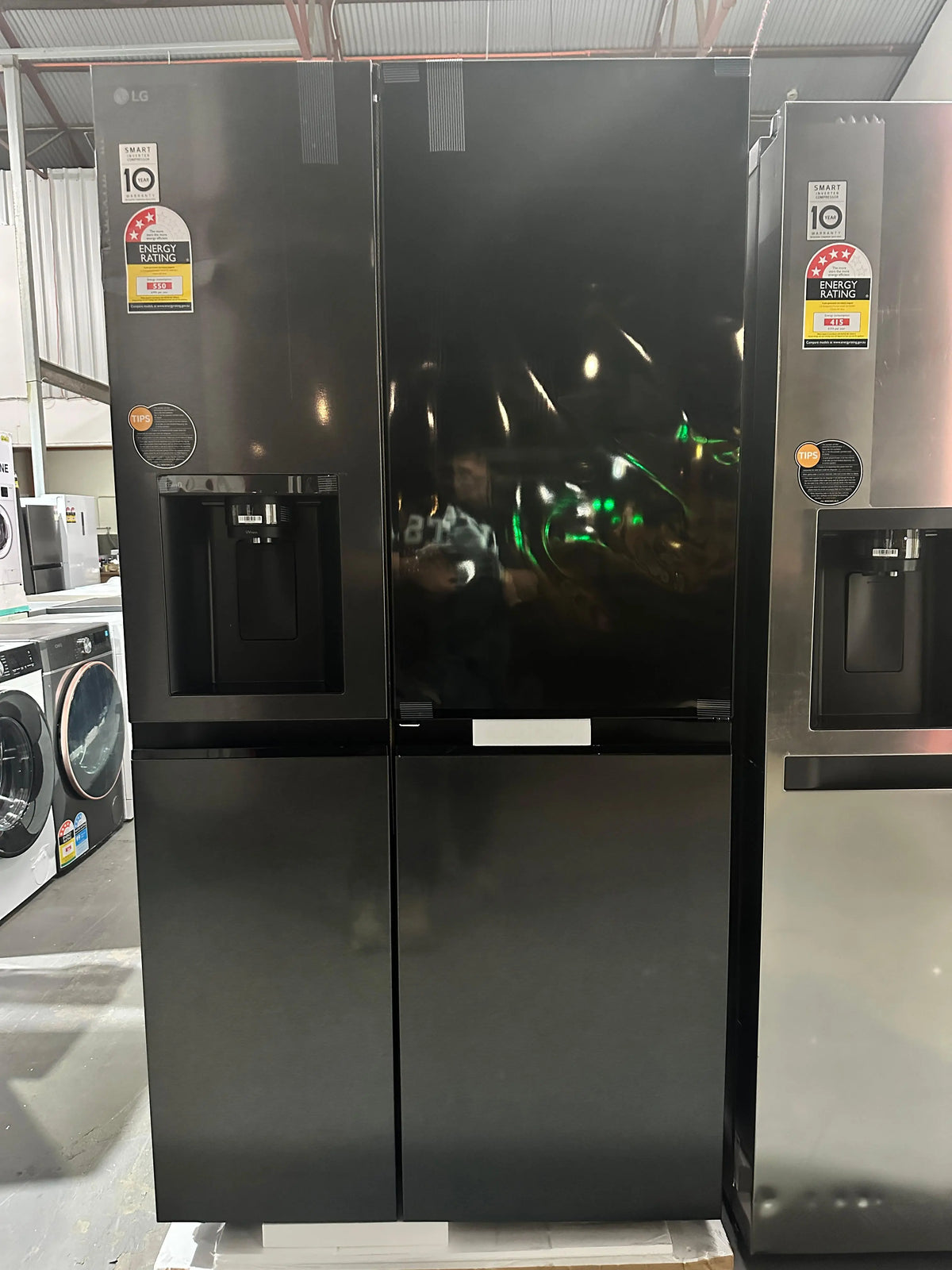 LG 635L Side by Side Refrigerator Freezer – Factory Second | ADELAIDE