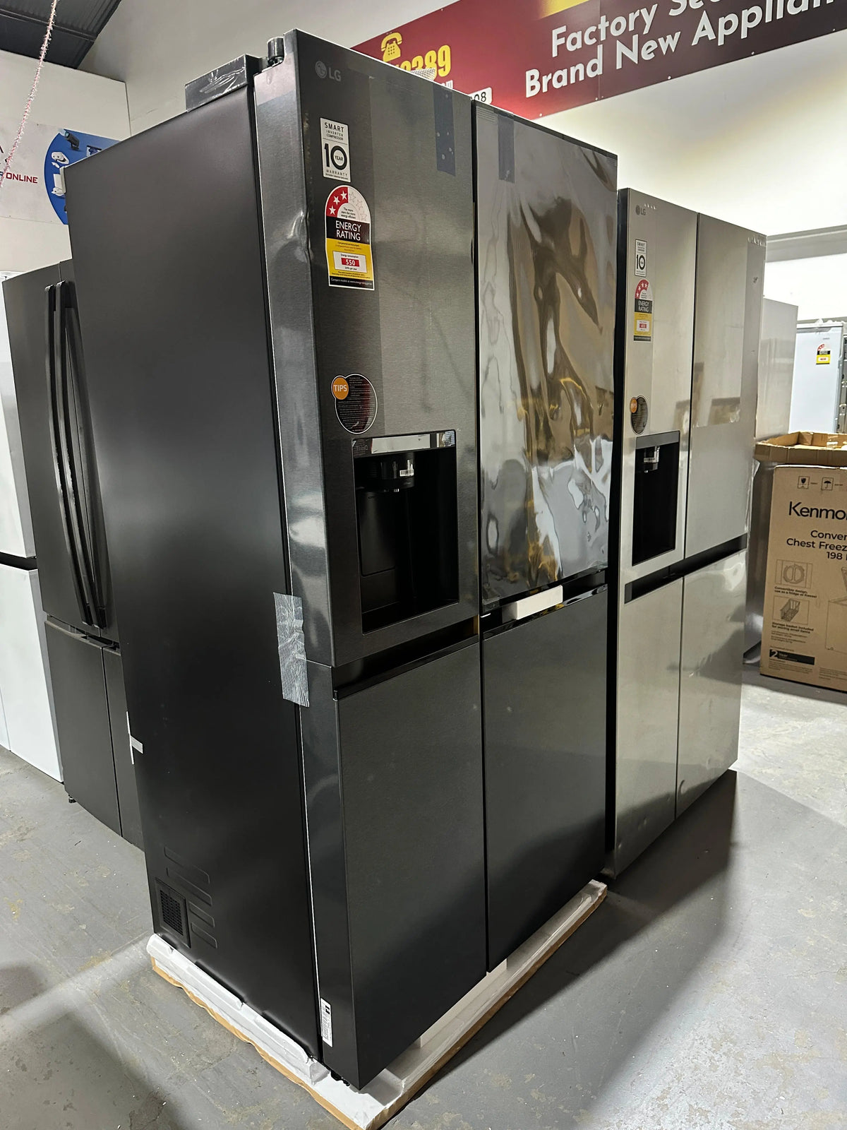 LG 635L Side by Side Refrigerator Freezer – Factory Second | ADELAIDE