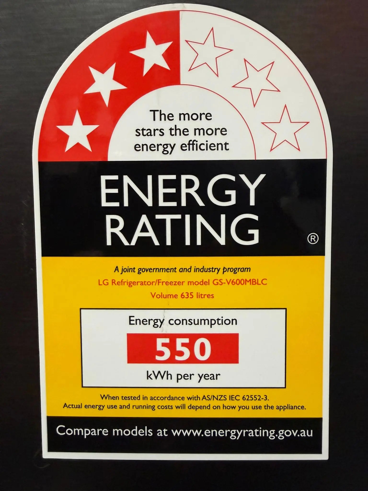 LG 635L Side by Side Refrigerator – GS-V600MBLC – Like New | MELBOURNE