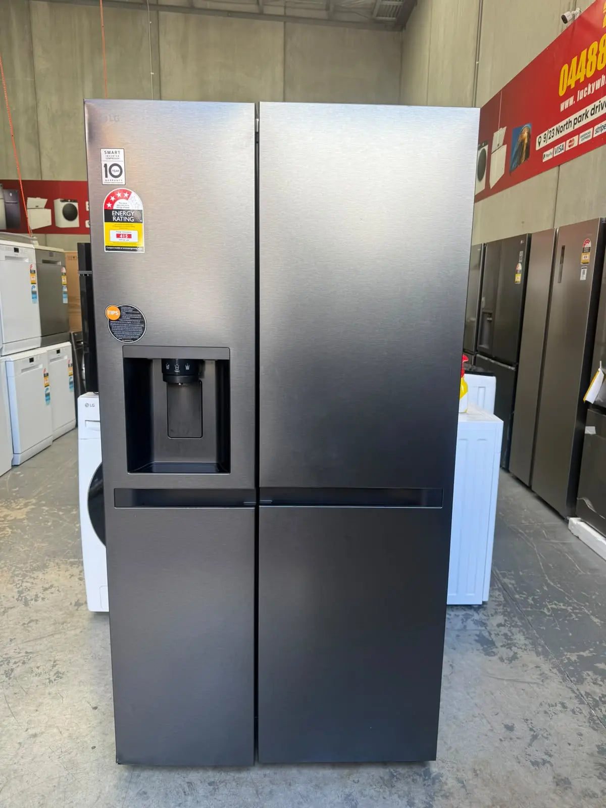 LG 641L Side by Side Refrigerator – Factory Second | MELBOURNE