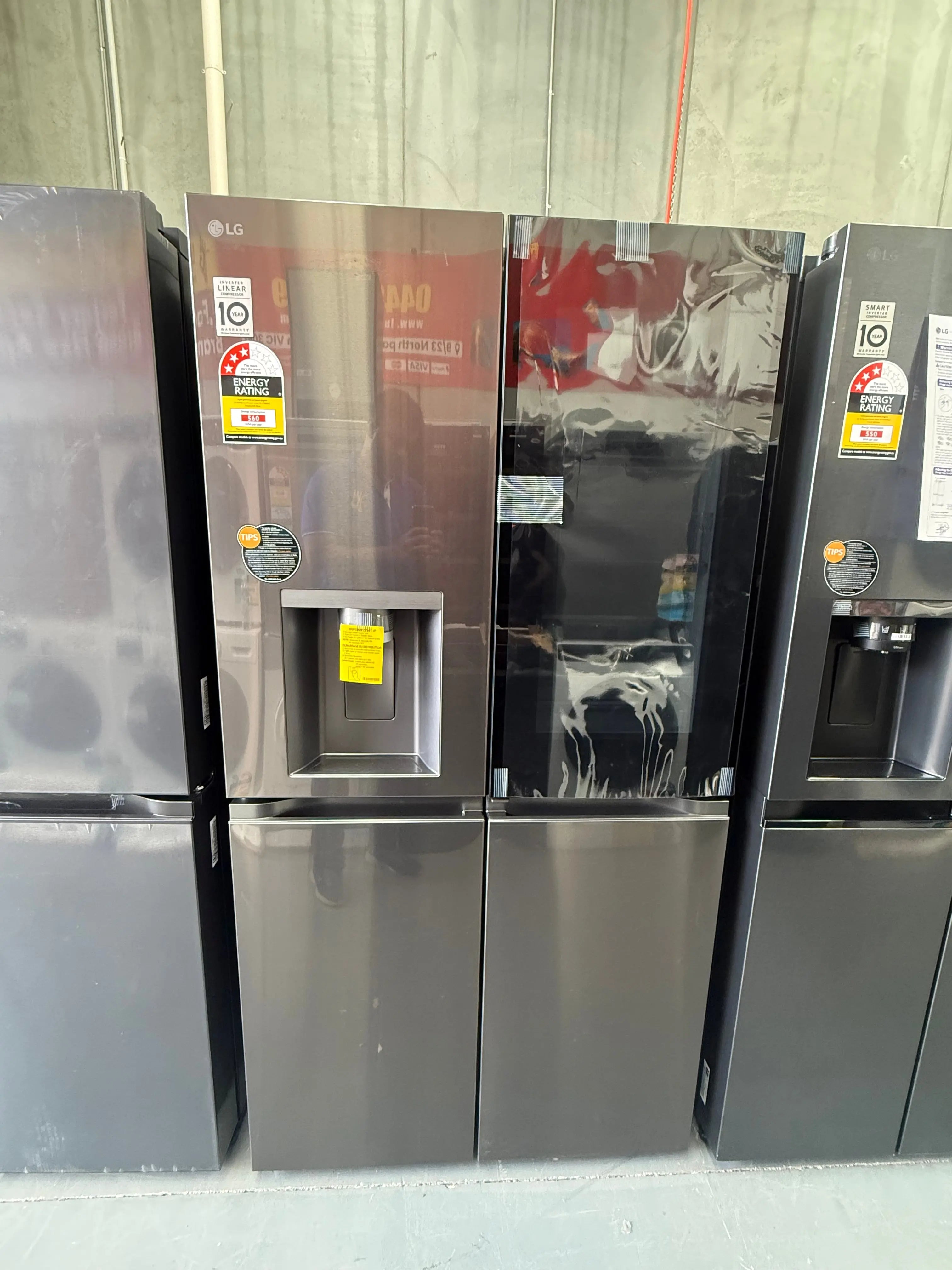 LG 642L French Door Fridge with InstaView– Factory Seconds | GF‑V700BSLC | MELBOURNE