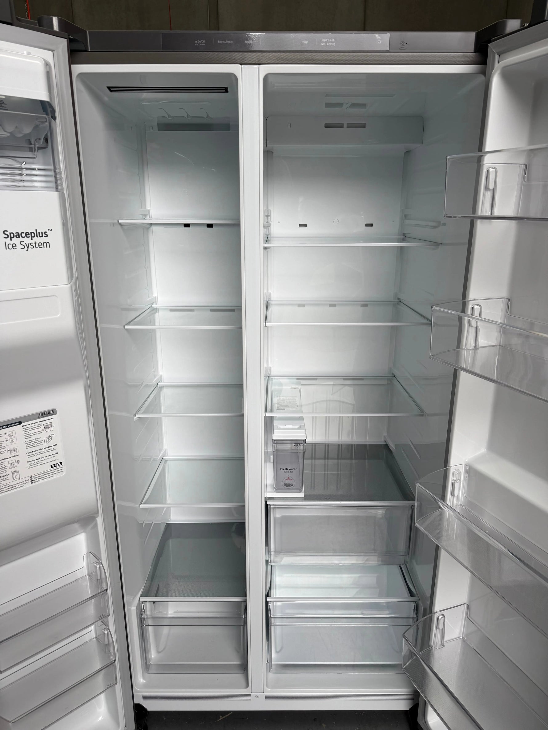 LG 649L Side-by-Side Fridge – Factory Seconds | GS-V600MBLC | MELBOURNE