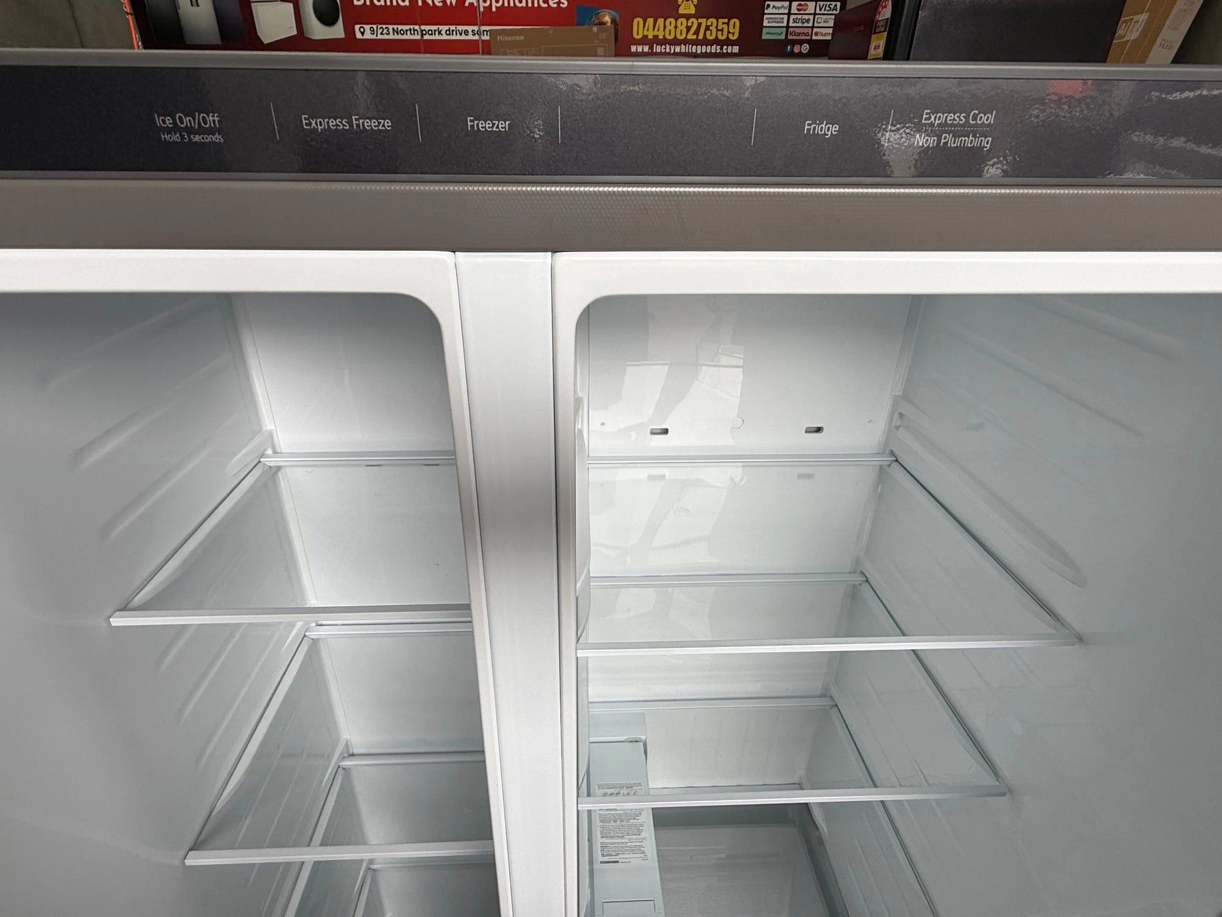 LG 649L Side-by-Side Fridge – Factory Seconds | GS-V600MBLC | MELBOURNE