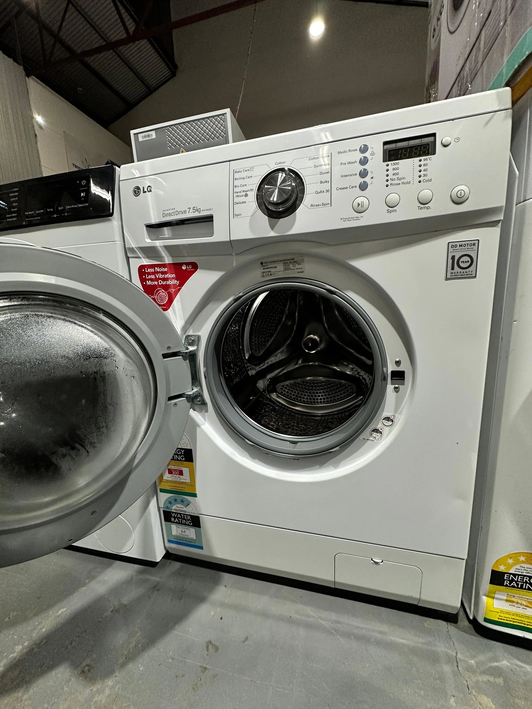 LG 7.5kg Inverter Direct Drive Front Load Washer – Refurbished | ADELAIDE