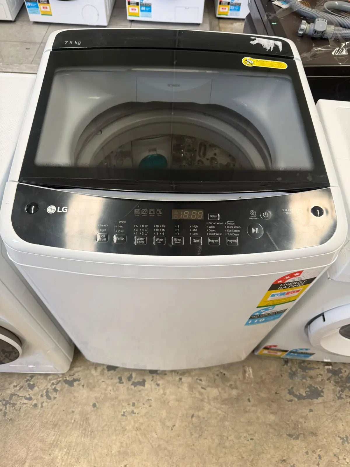 LG 7.5kg Smart Inverter Top Load Washing Machine – Refurbished | MELBOURNE