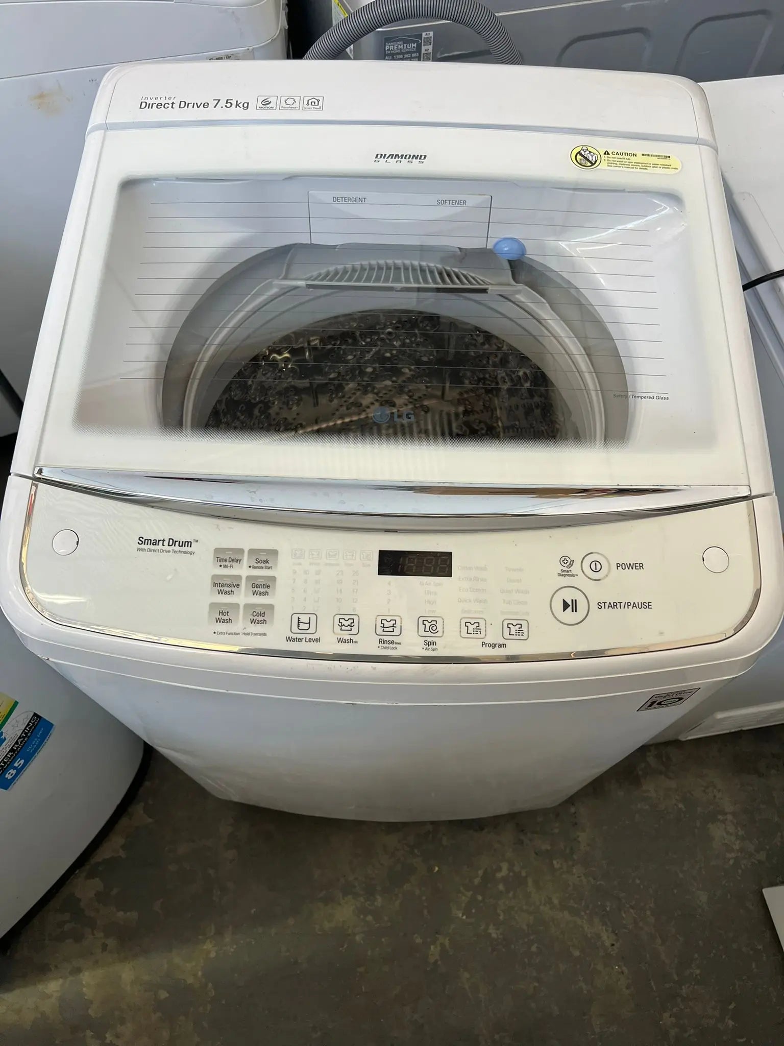 LG 7.5kg Top Load Washing Machine WTG7532W/02 – Refurbished | ADELAIDE