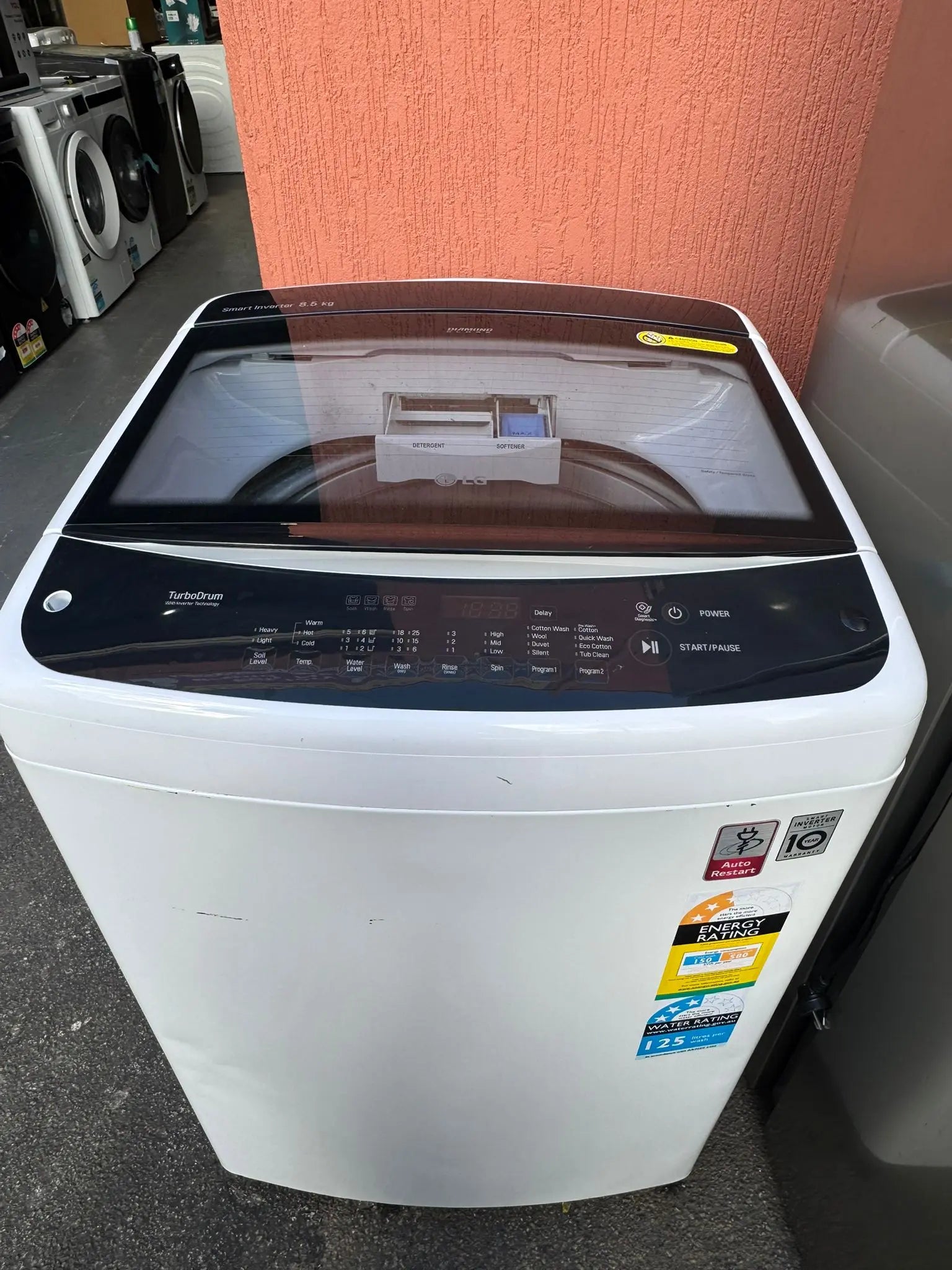 LG 8.5kg Top Load Washing Machine – Refurbished | PERTH