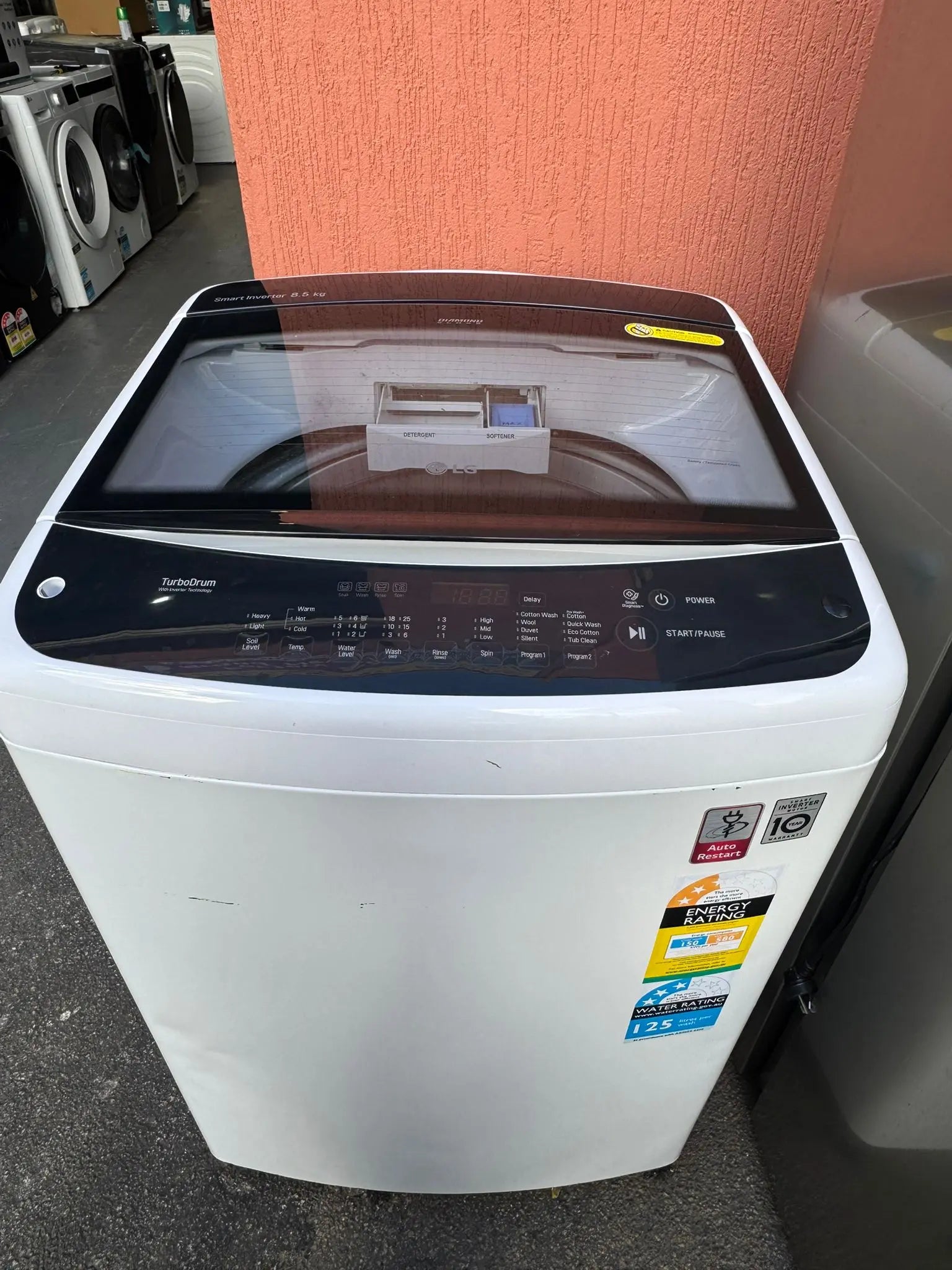 LG 8.5kg Top Load Washing Machine – Refurbished | PERTH