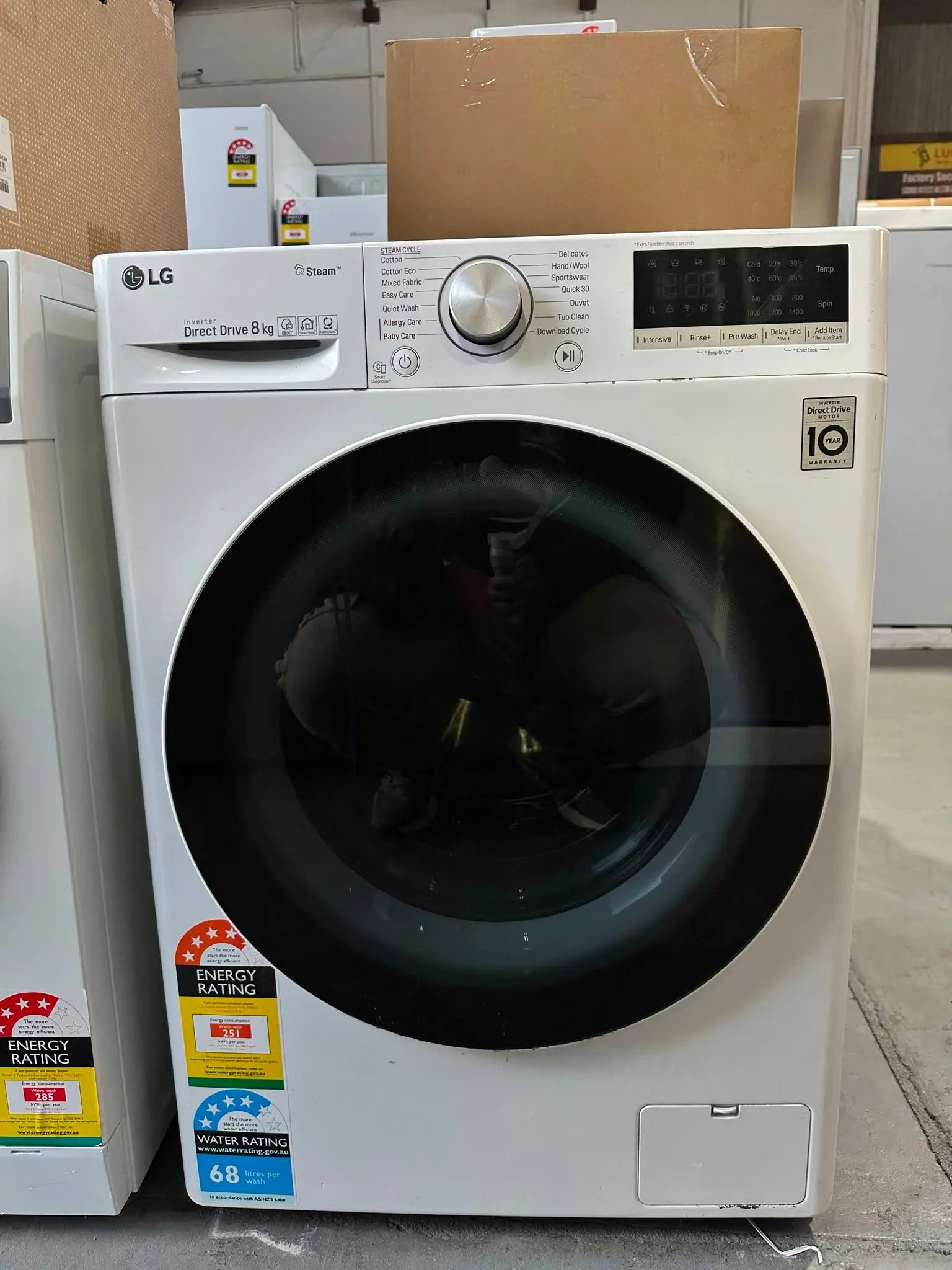 LG 8kg Front Load Washing Machine (Refurbished)