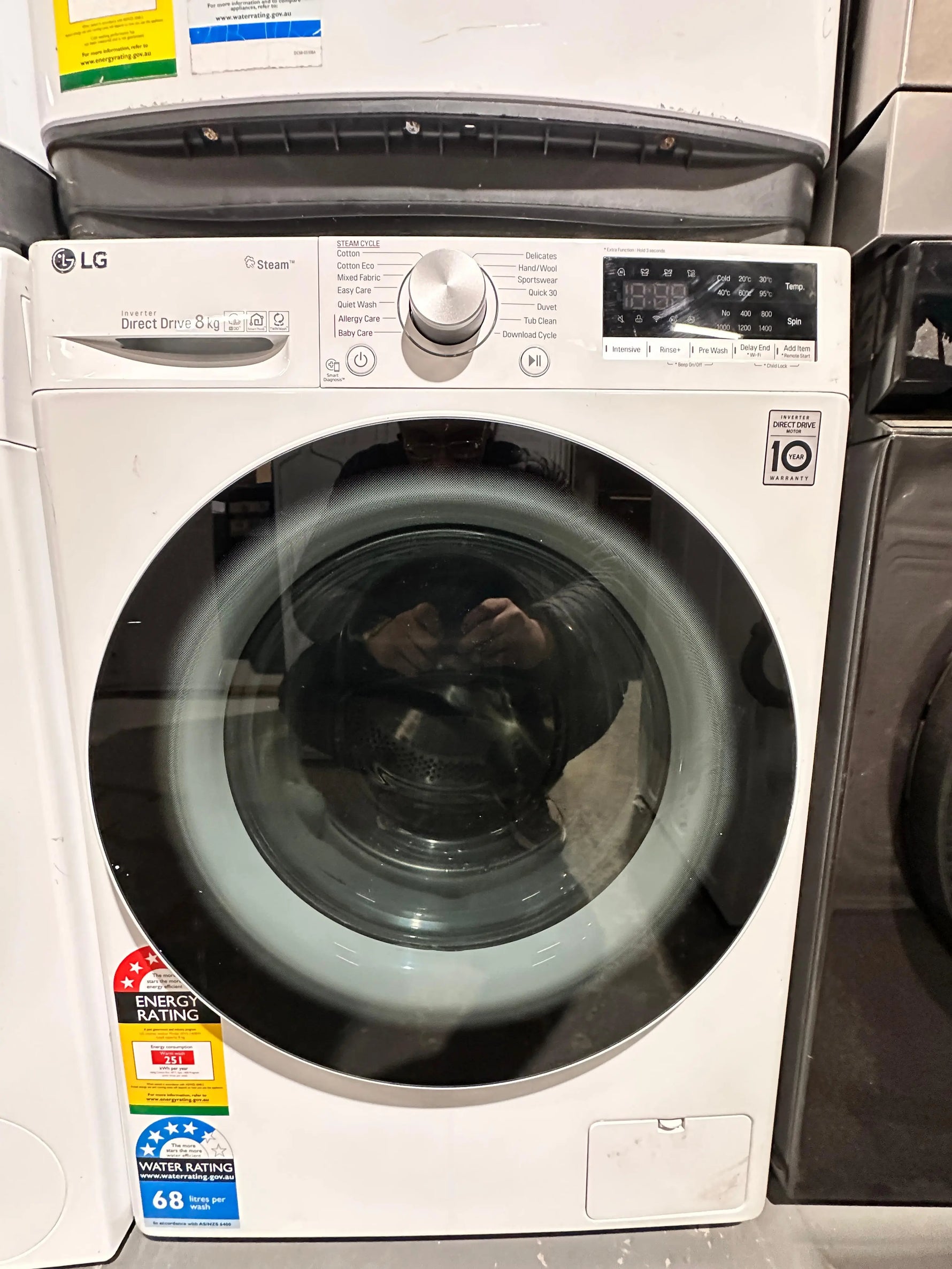 LG 8kg Front Loader Washer – Refurbished | ADELAIDE