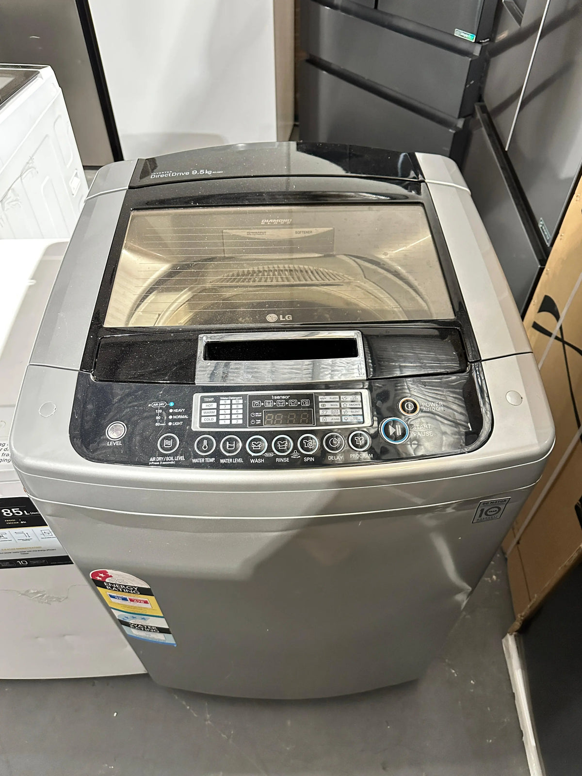 LG 9.5kg Inverter Direct Drive Top Load Washer – Refurbished | PERTH