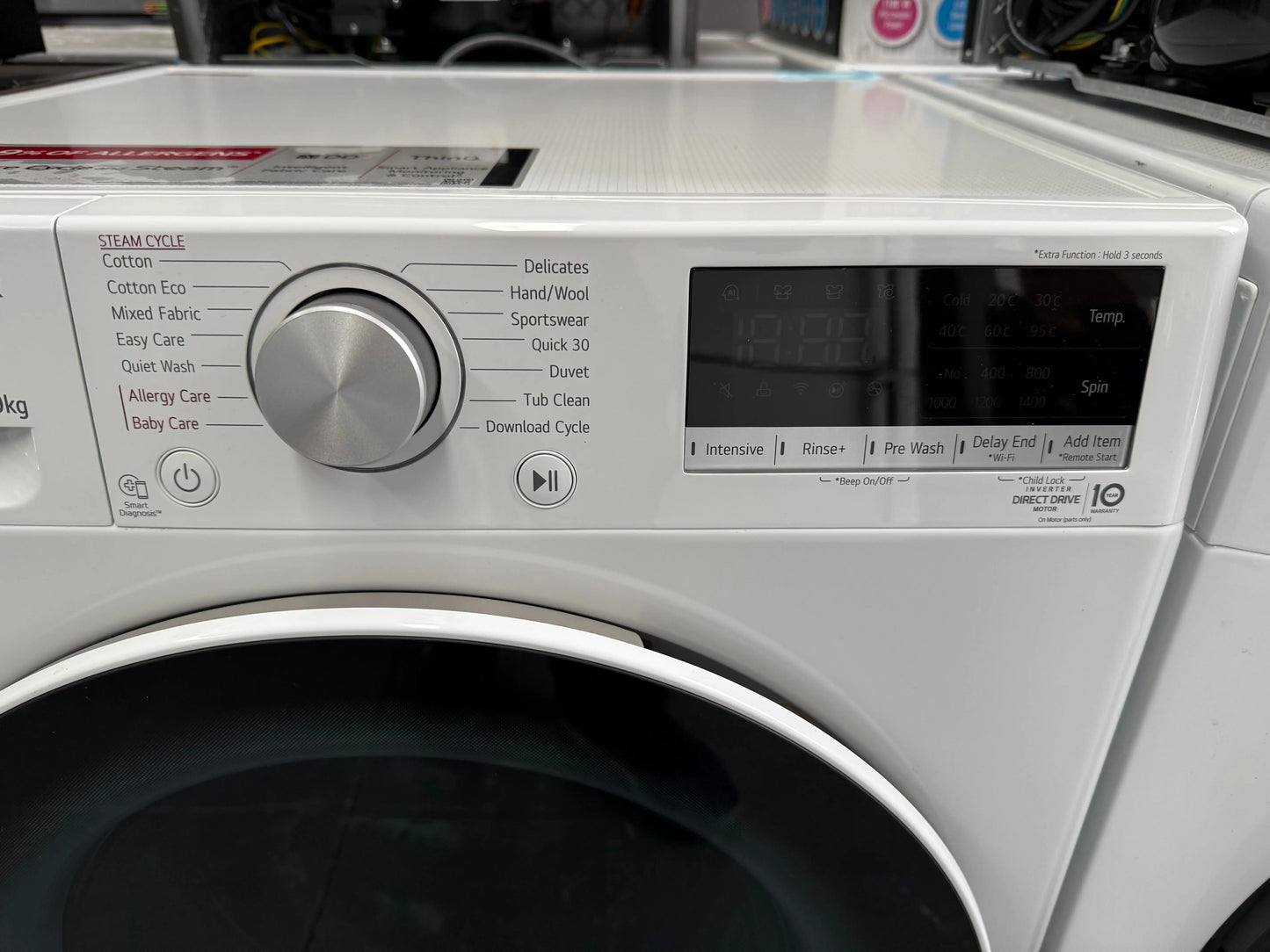 LG 9kg Front Load Washing Machine – Near to New Condition | WV5-1409W | MELBOURNE