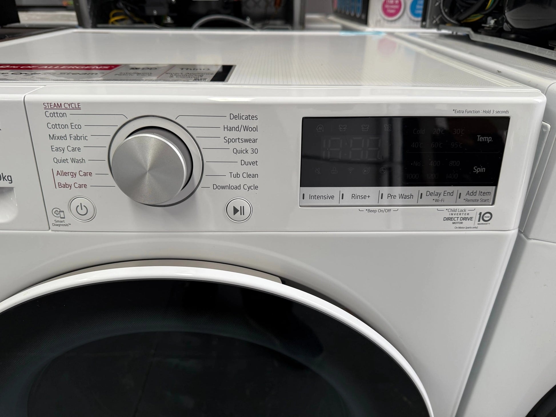 LG 9kg Front Load Washing Machine – Near to New Condition | WV5-1409W | MELBOURNE