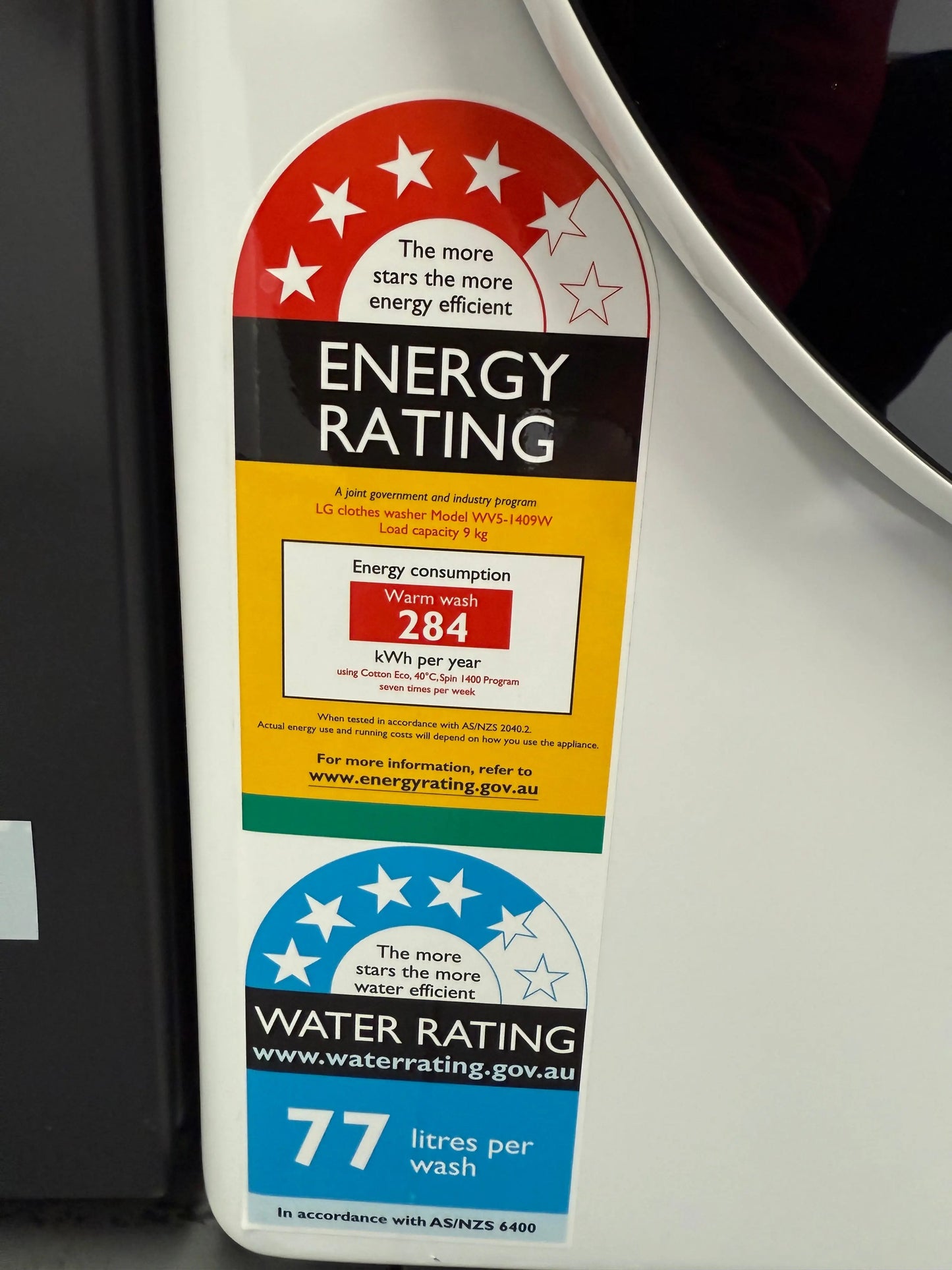 LG 9kg Front Load Washing Machine – Near to New Condition | WV5-1409W | MELBOURNE