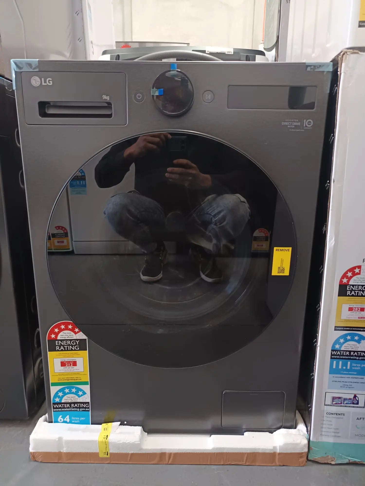 LG 9kg Front Load Washing Machine – WX9-1409MB | MELBOURNE