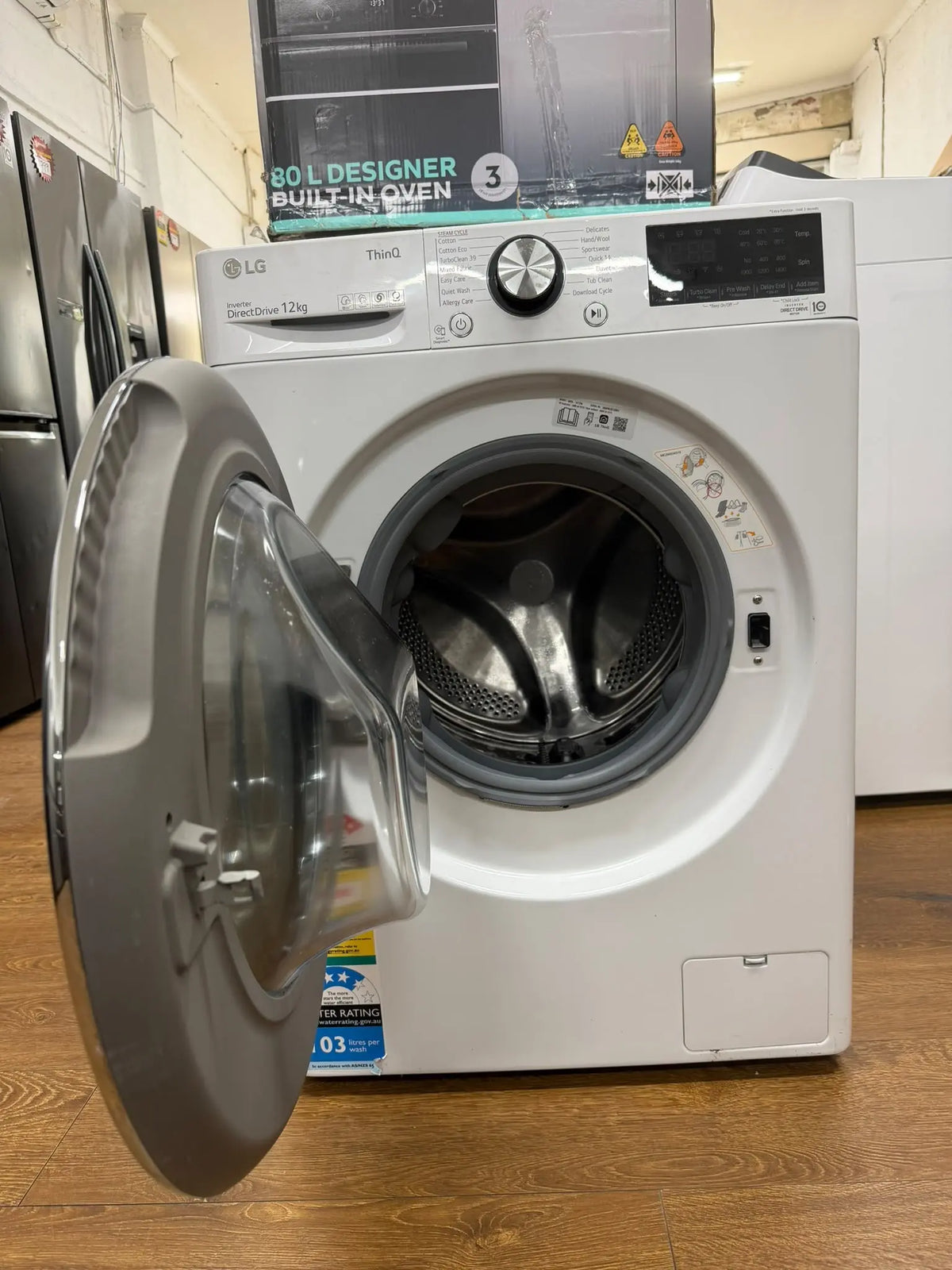 LG Series 9 12kg Front Load Washing Machine – Refurbished | RESERVOIR