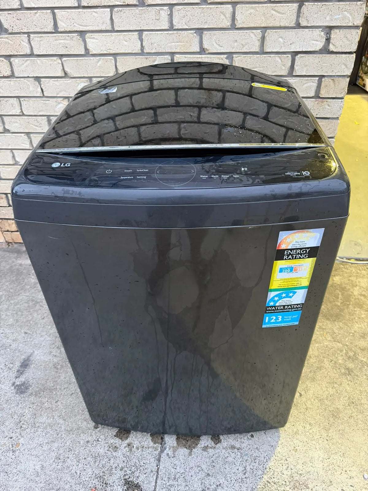 LG Series 9 12kg Top Load Washing Machine with Steam – Refurbished | BRISBANE