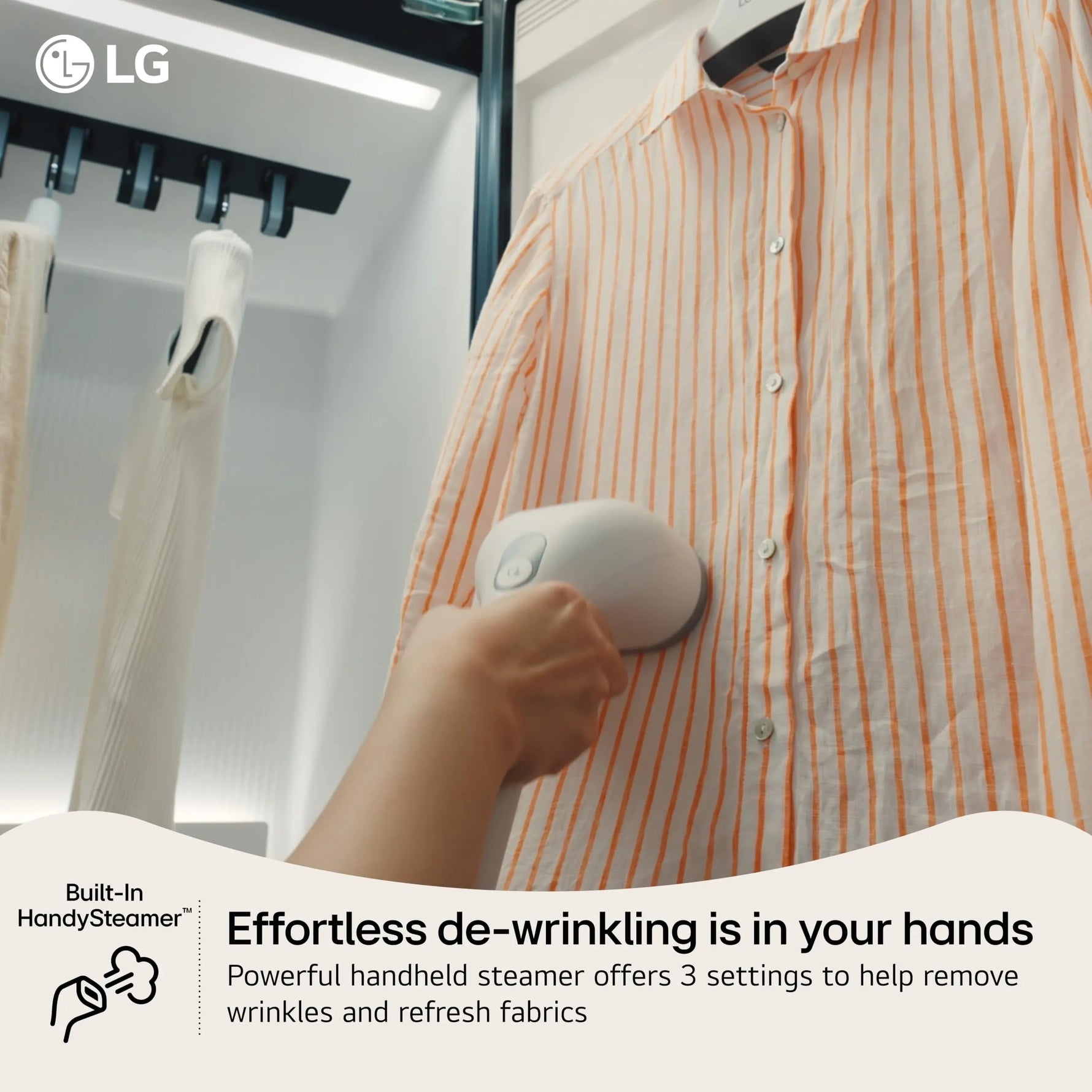 LG Styler SC5FG Clothing Care System – Forest Green – Factory Second | ADELAIDE