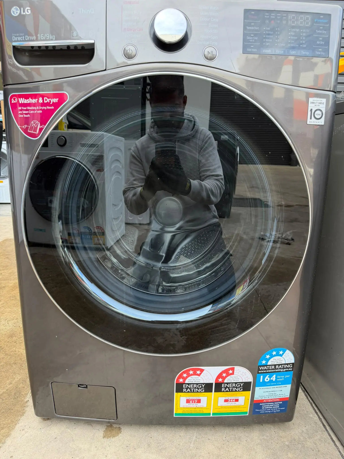 LG WXLC-1116B 16kg/9kg Washer Dryer Combo – Refurbished | MELBOURNE