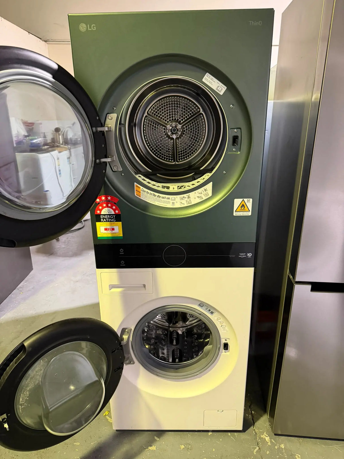 LG WashTower 12kg Washer & 9kg Heat Pump Dryer – Refurbished | BRISBANE